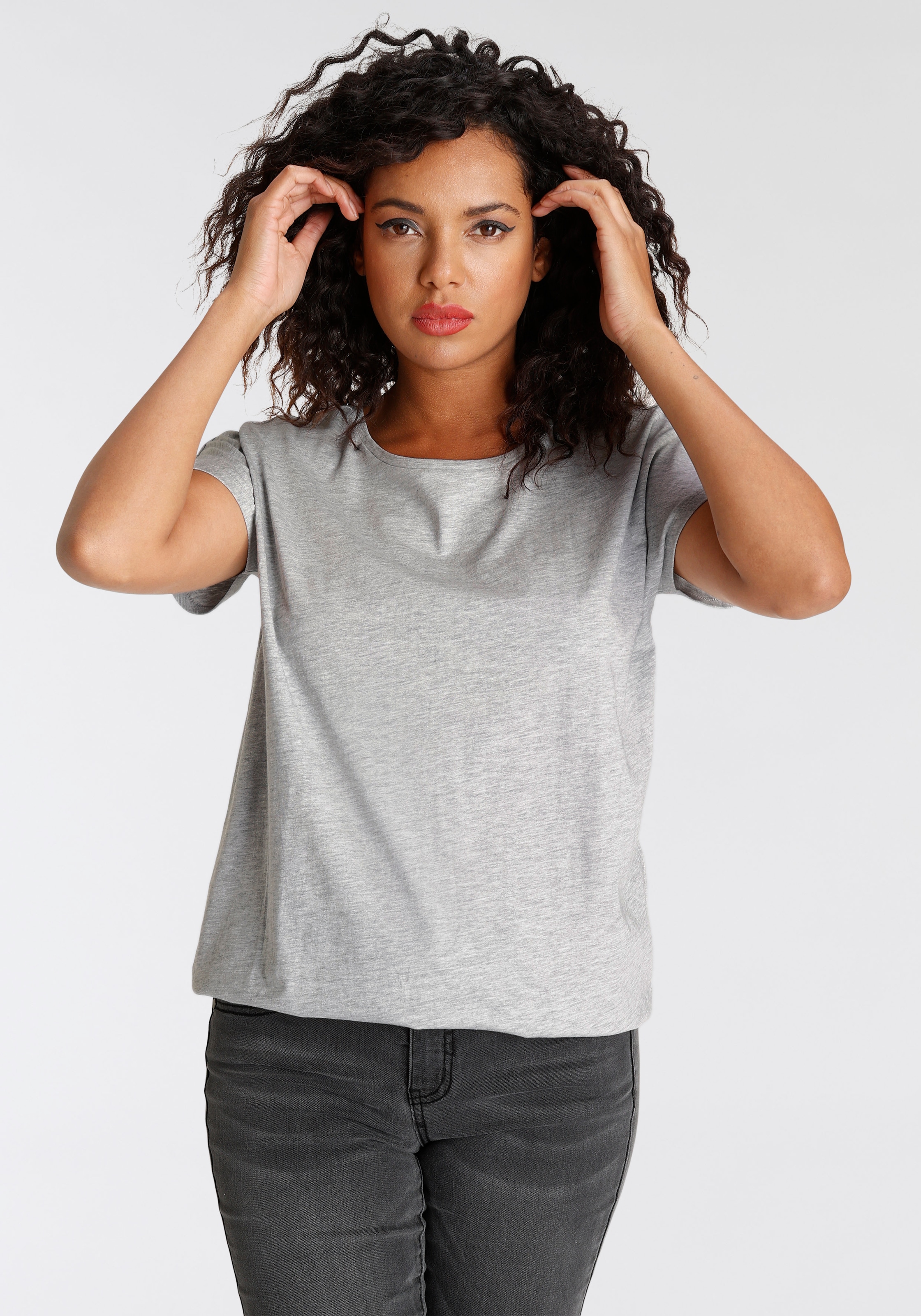 Arizona Fledermausshirt, Weit geschnitten