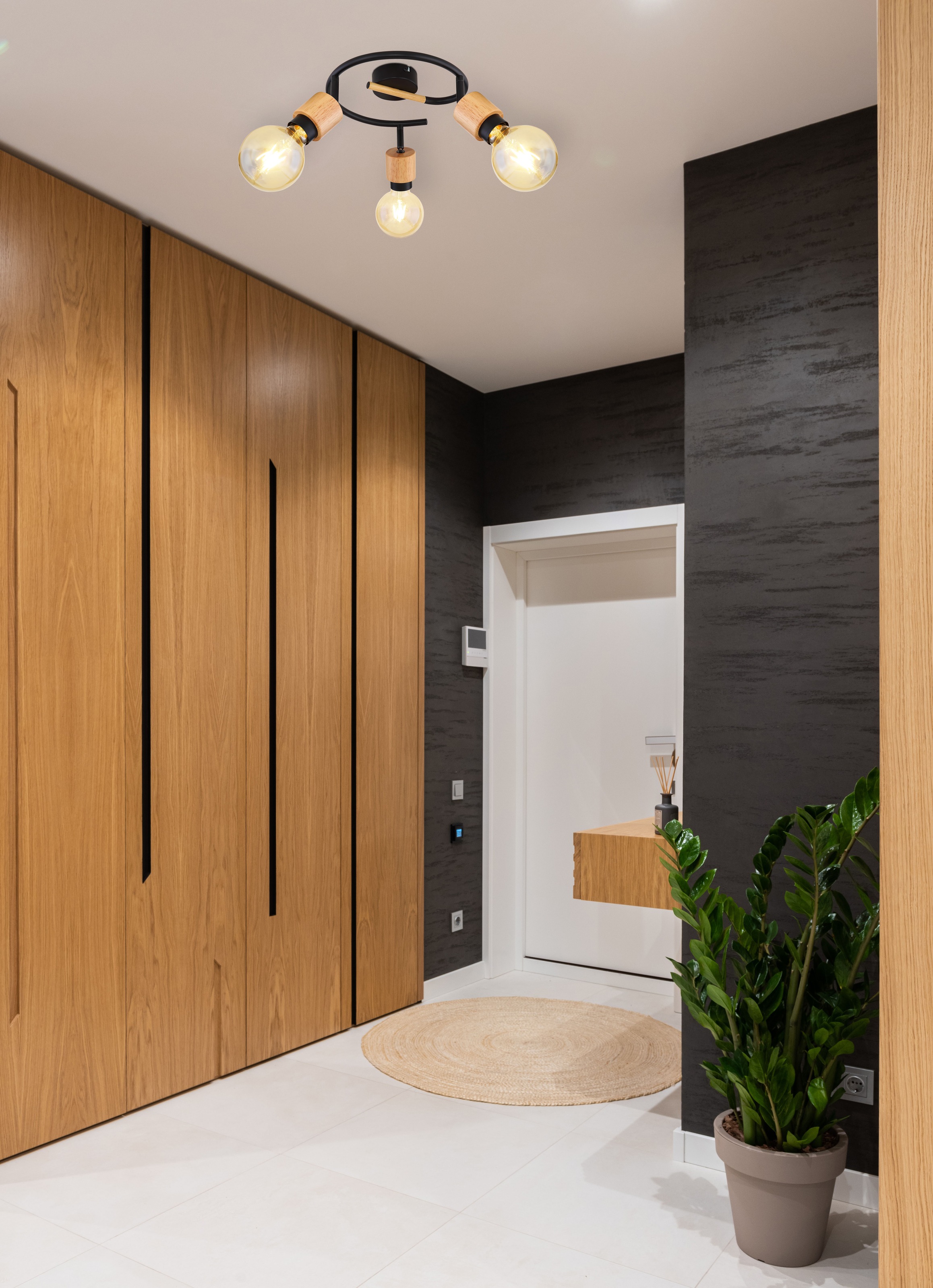 GLOBO LIGHTING Deckenstrahler »JORNA« E27 1 Stk. Spot Deckenspot Flur Schlafzimmer Wohnzimmer