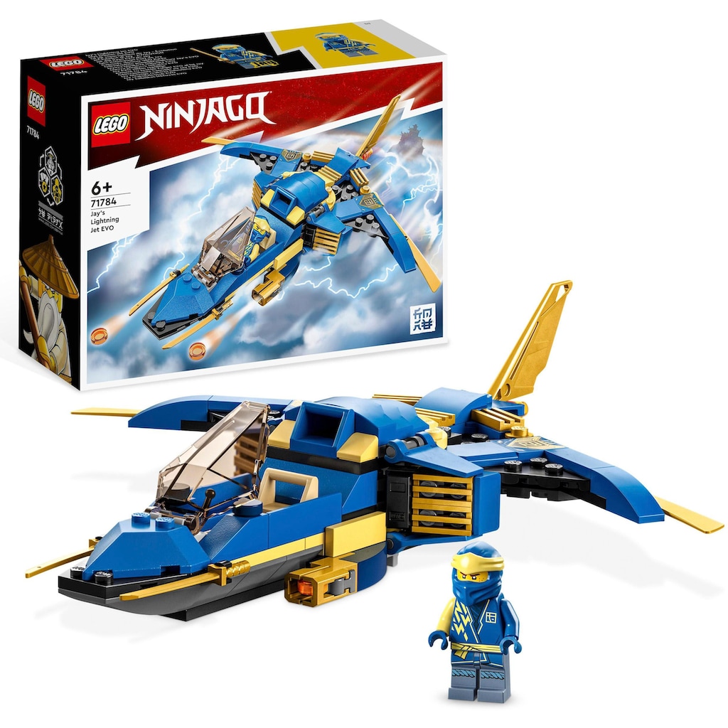 LEGO® Konstruktionsspielsteine »Jays Donner-Jet EVO (71784), LEGO® NINJAGO«, (146 St.)