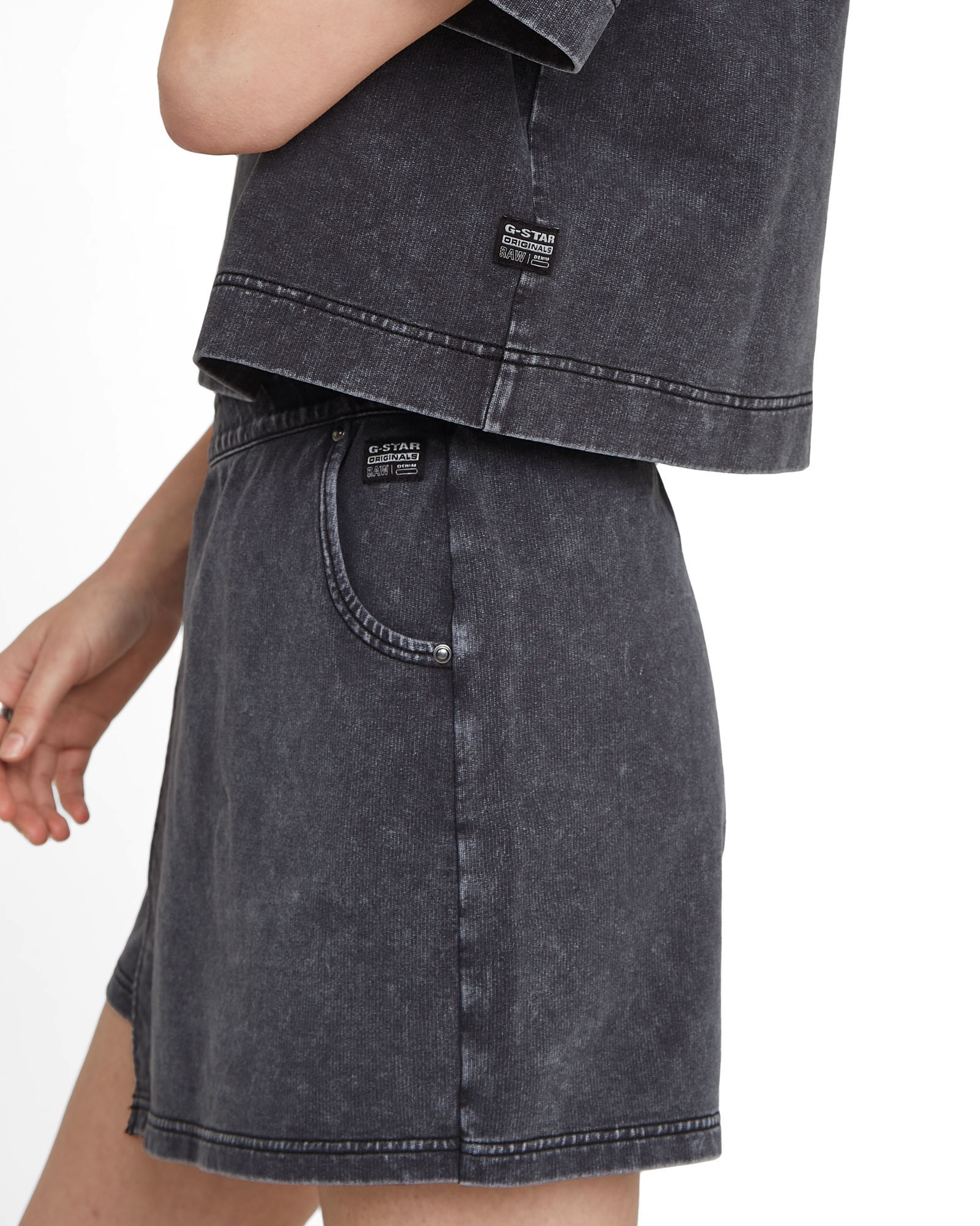 G-STAR Longpullover »Overdyed Polo Sweater«