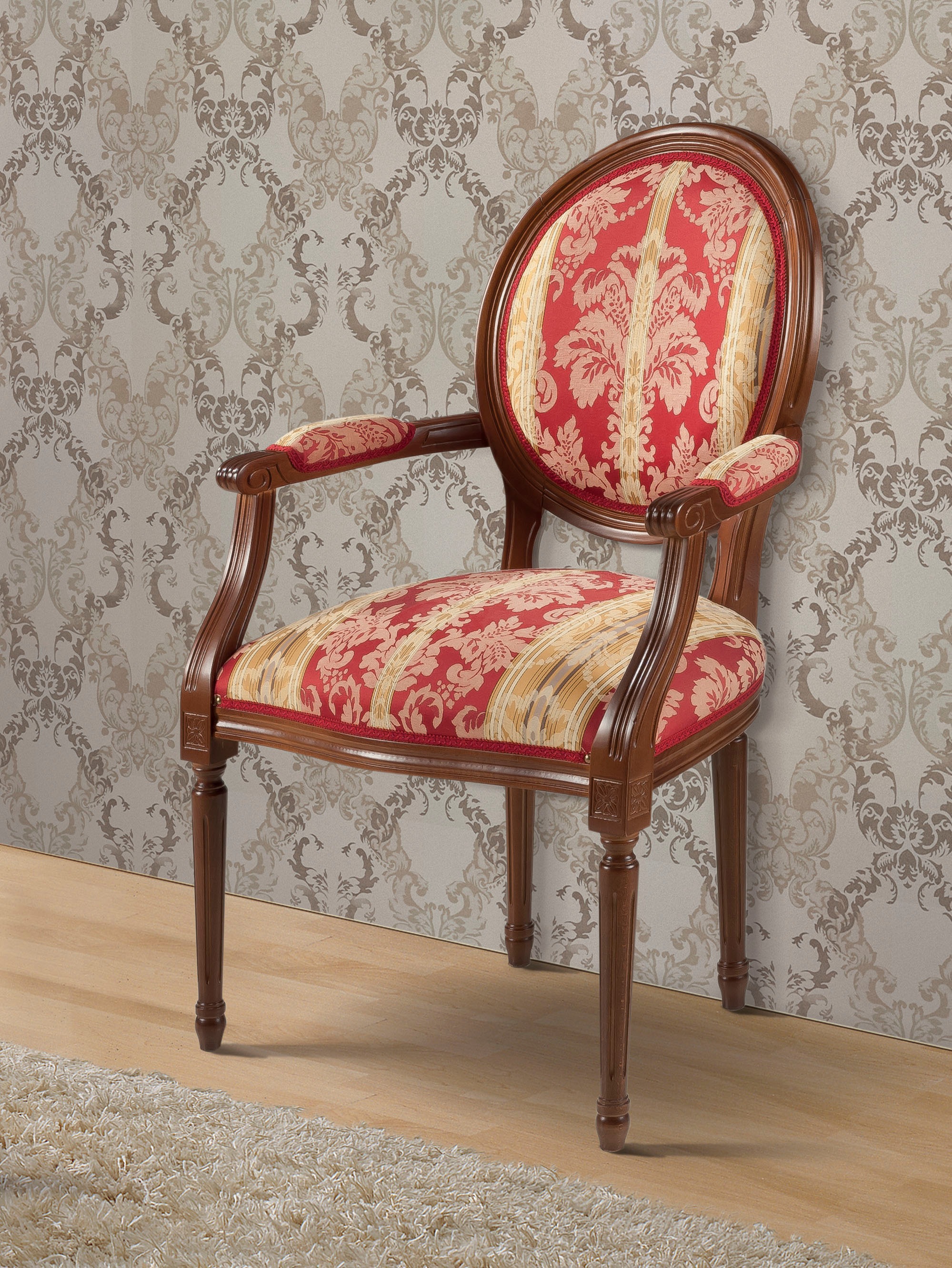 Home affaire Armlehnstuhl »Stühle Valentina« () 1 Stk.Breite 60 cm günstig online kaufen