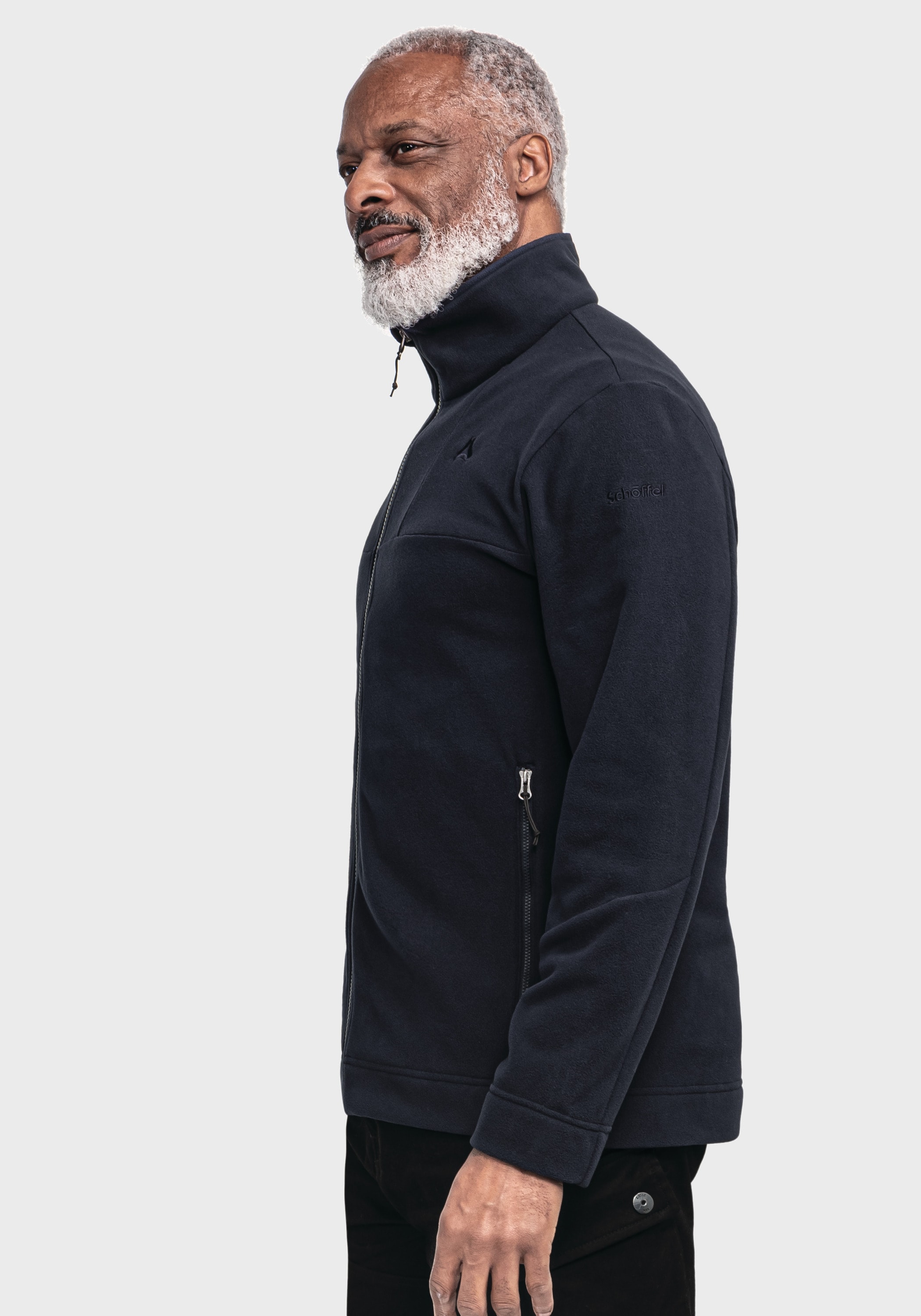 Schöffel Fleecejacke »Urban Fleece Jk Style Karif MNS«, ohne Kapuze