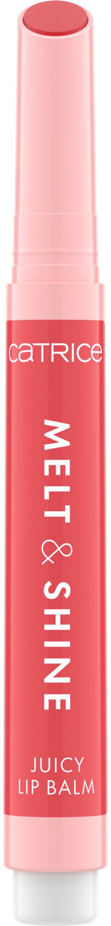 Catrice Lippenbalsam »Melt & Shine Juicy Lip Balm«, mit weicher Textur