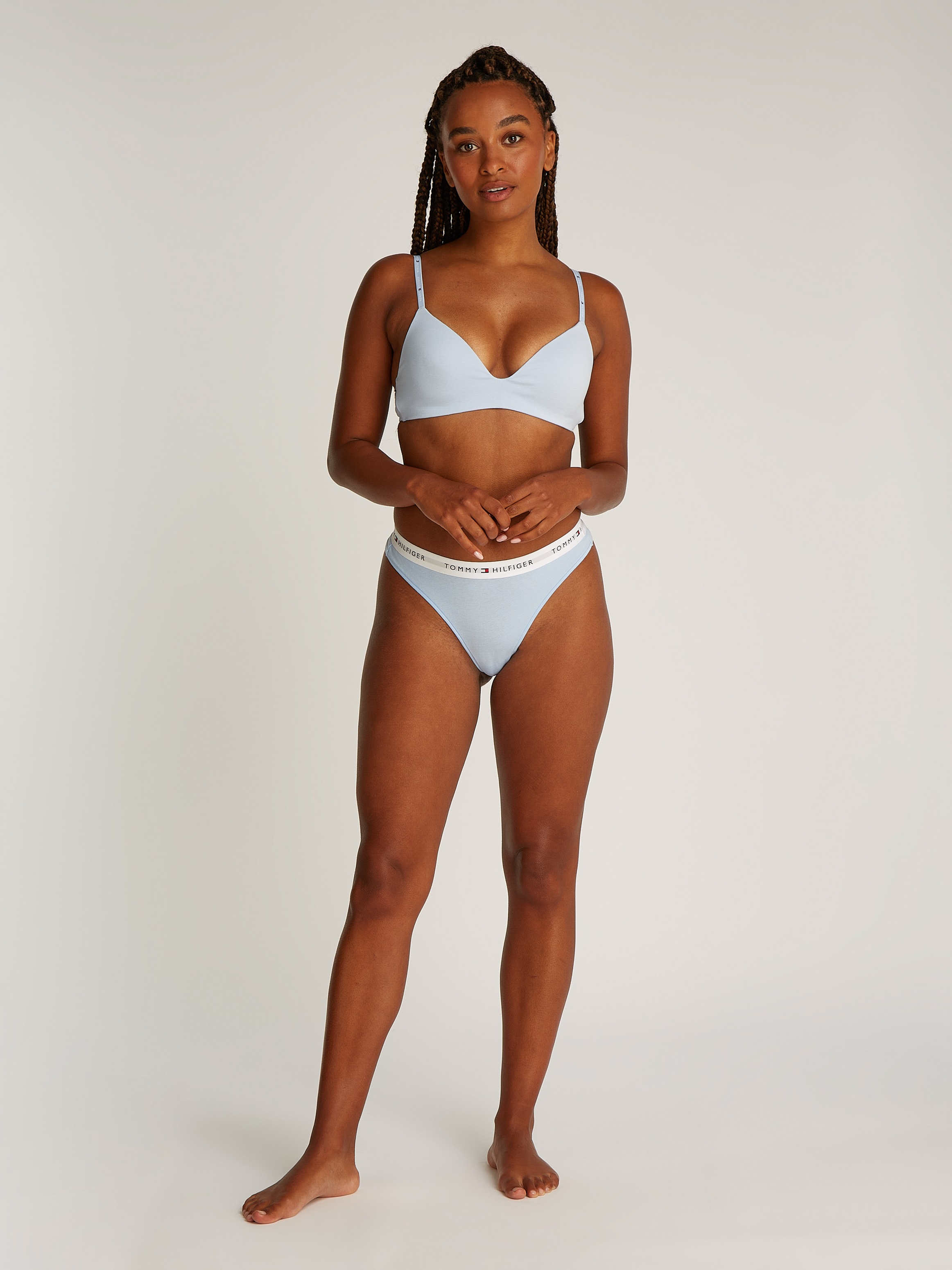 Tommy Hilfiger Underwear String, (Packung, 3 St., 3er), mit Logoschriftzug