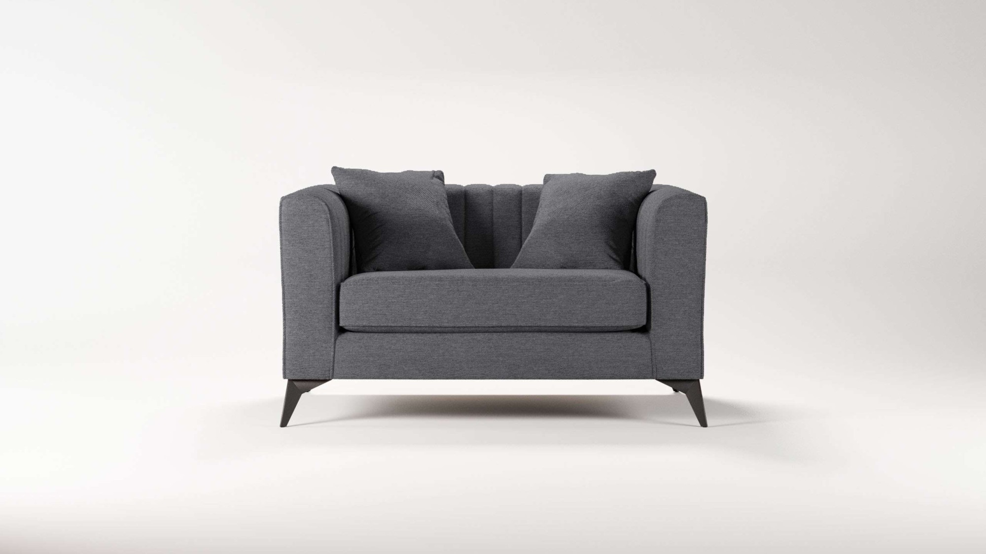 Places of Style Loveseat »MATTHEW Loungesessel, Maße B/T/H: 130/86/74 cm«, günstig online kaufen