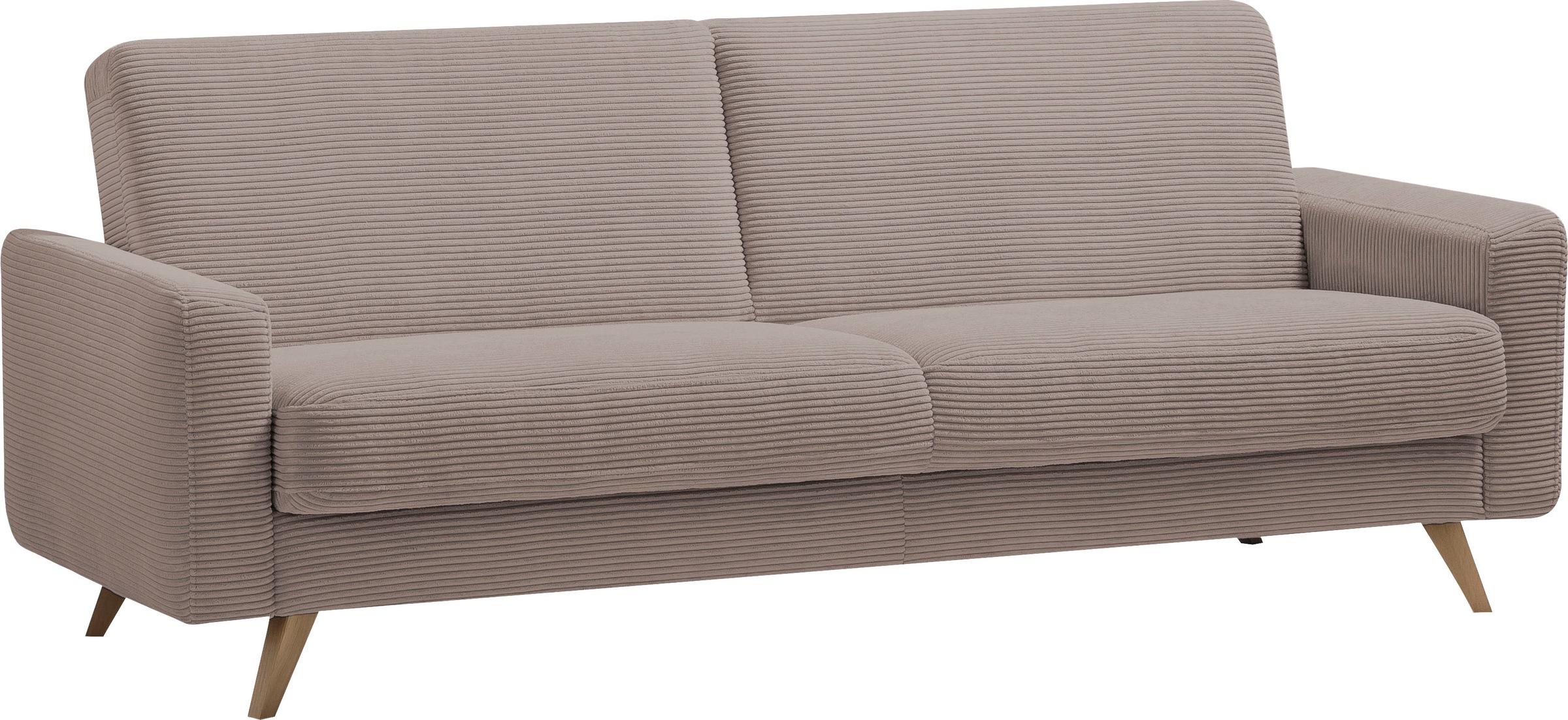 exxpo - sofa fashion 3-Sitzer »Samso, elegant und bequem, aktueller Cord Be günstig online kaufen