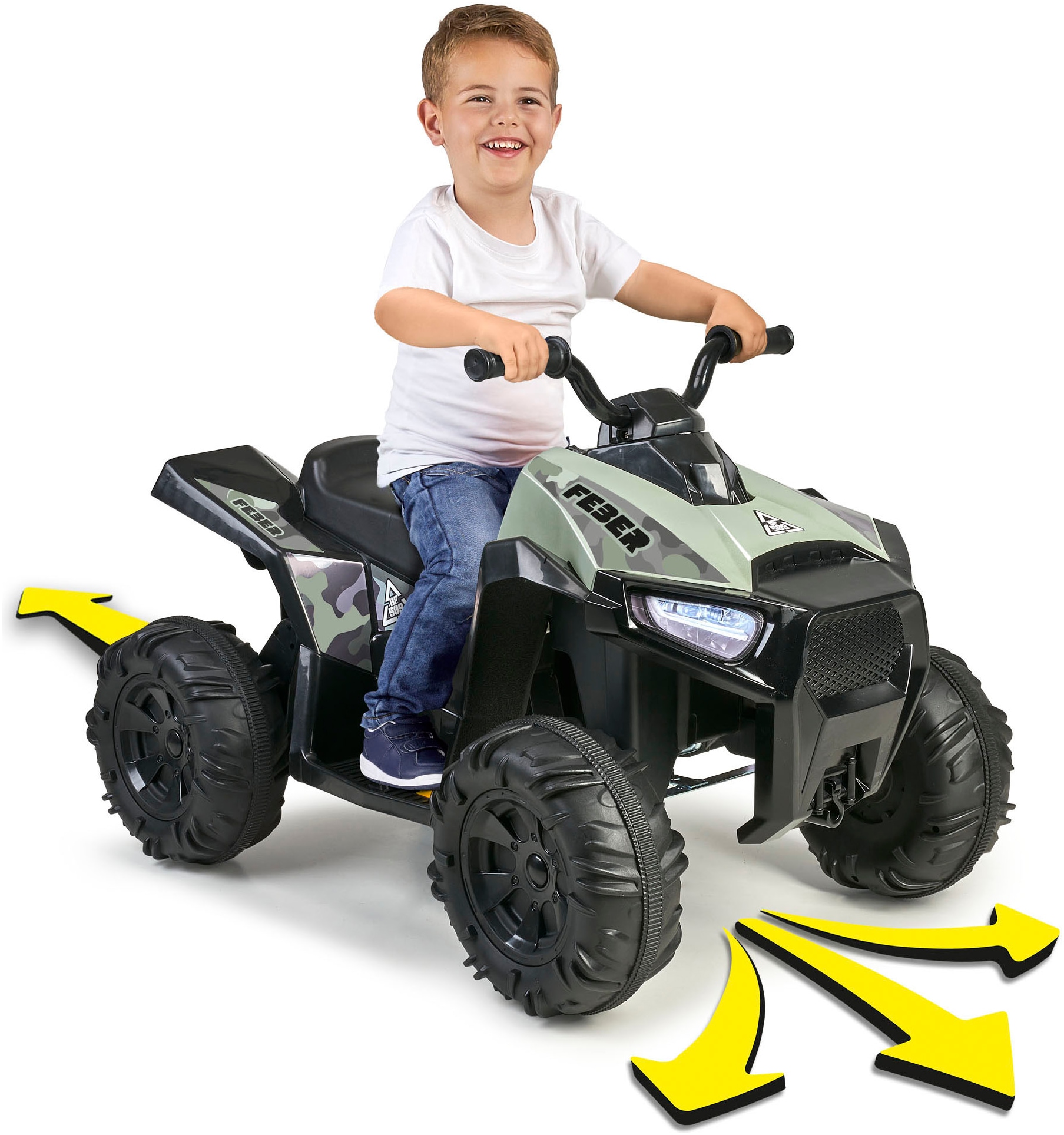 Feber® Elektro-Kinderquad »Boxer CE«, ab 3 Jahren, bis 30 kg