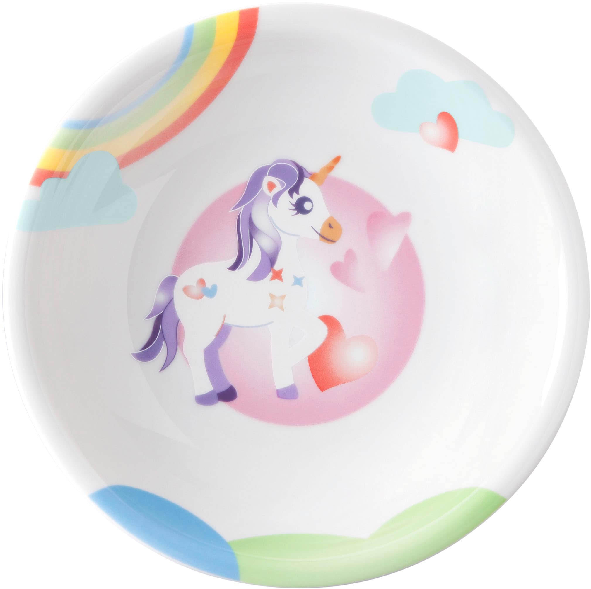 Seltmann Weiden Suppenteller »Compact - Mein kleines Einhorn«, (1 St.), rund 20 cm