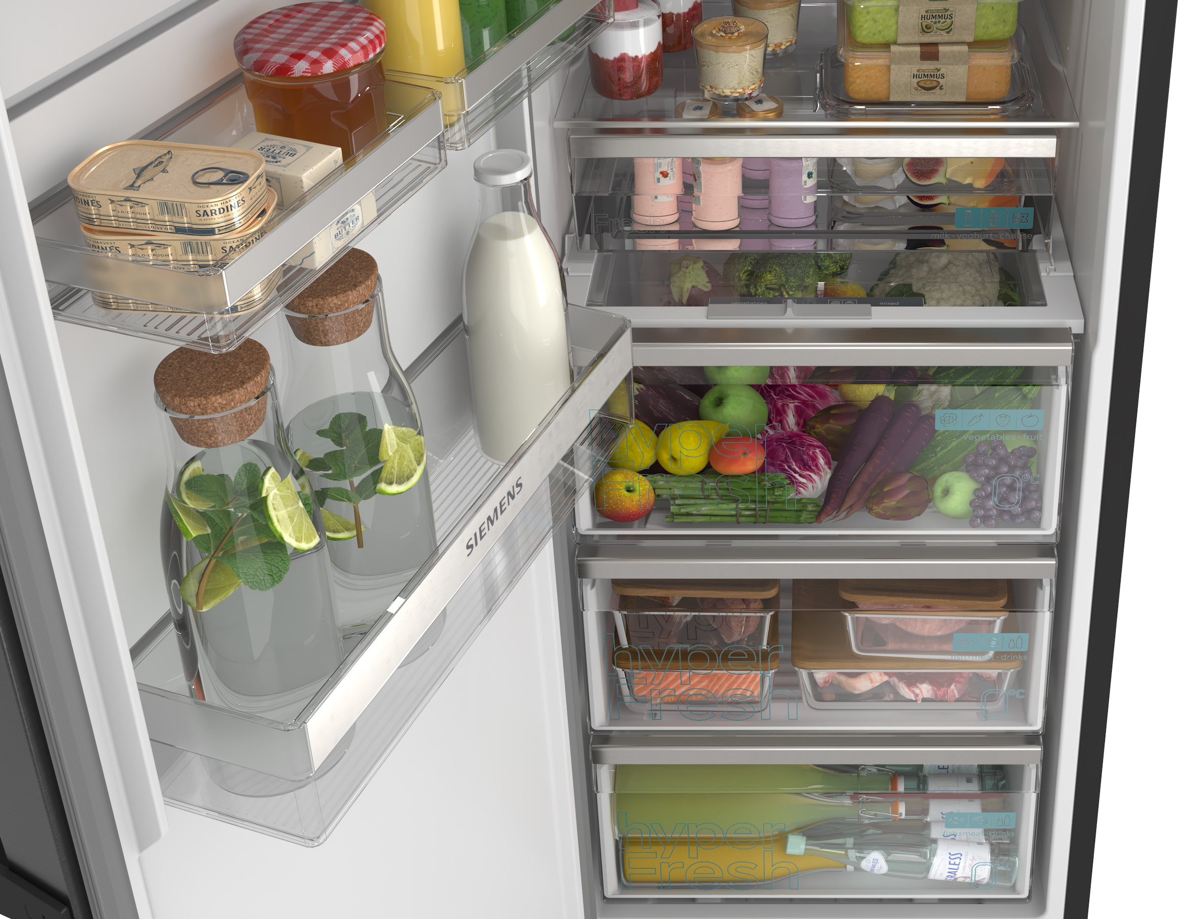 SIEMENS Kühlschrank iQ300 »KS36NVXCG« 186,2 cm hoch 59,5 cm breit