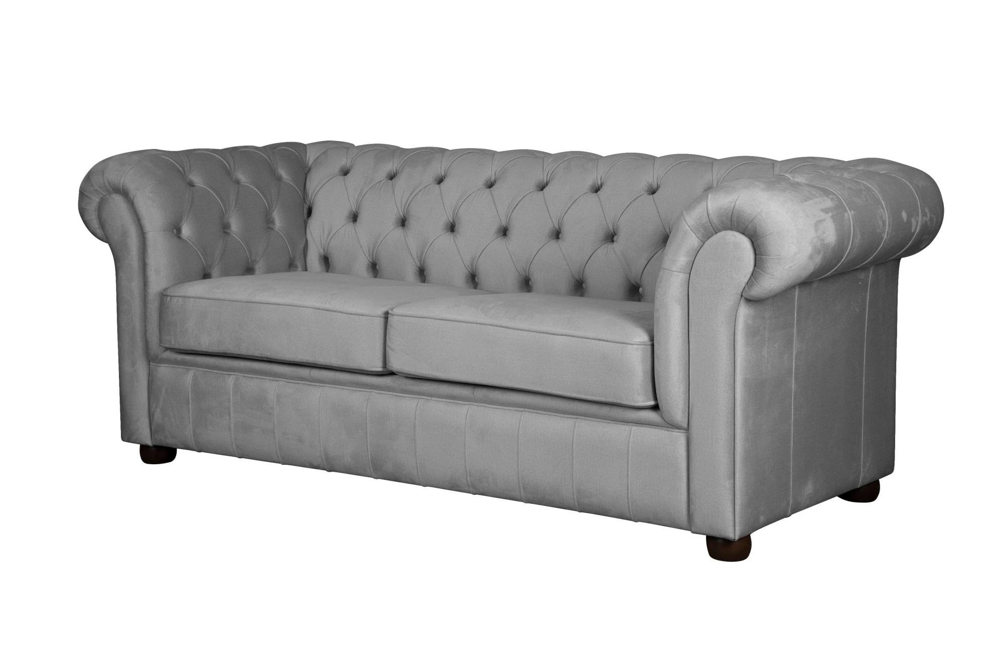 Home affaire 3-Sitzer »CHARENTE, optionale Schlafsofa, Chesterfield-Sofa, Bettfunktion«, mit edler Knopfheftung und typischen Armlehnen, B/T/H 198/89/74 cm
