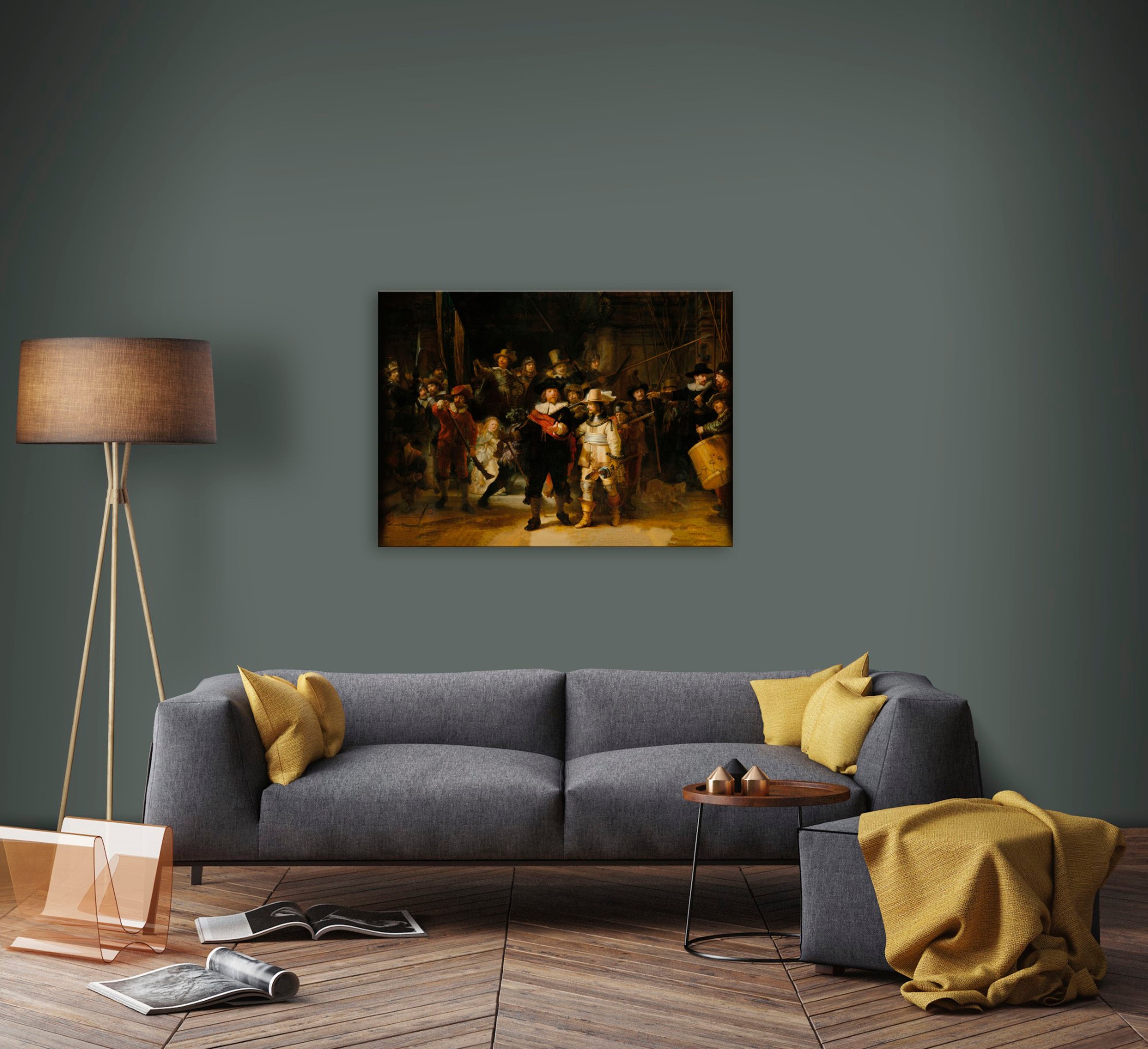 Art for the home Leinwandbild »Die Nachtwacht«, 100x70cm günstig online kaufen