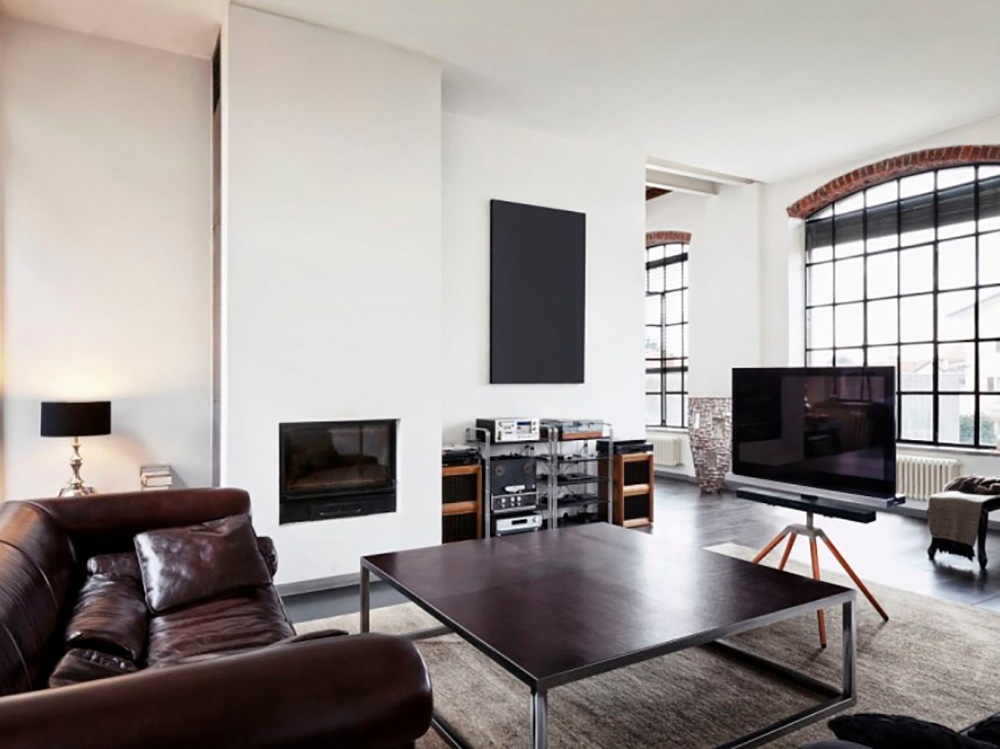 One for All TV-Ständer »WM 7476« bis 178 cm Zoll Quadpod TV Stand 70" 360 Grad drehbar, light