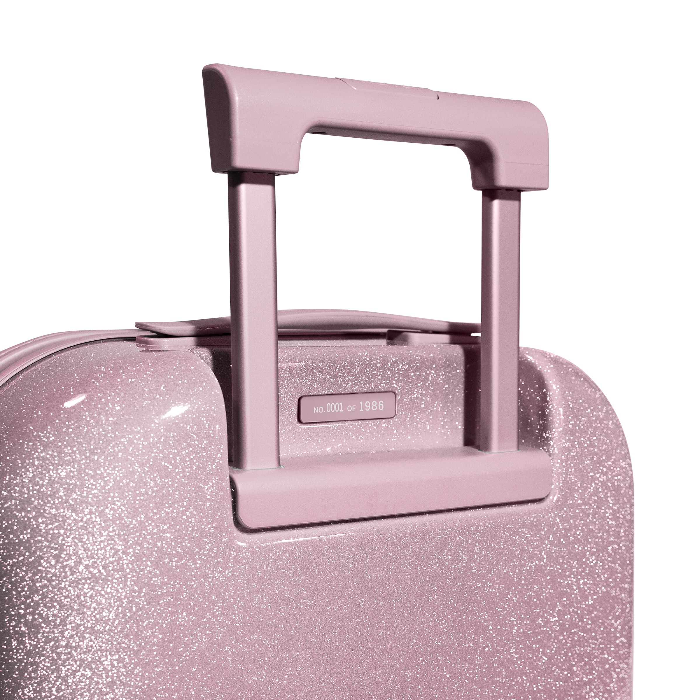Heys Handgepäck-Trolley »Heys xCase Galaxy« Reisetrolley, Koffer handgepäcktauglich im Glitzer-Look