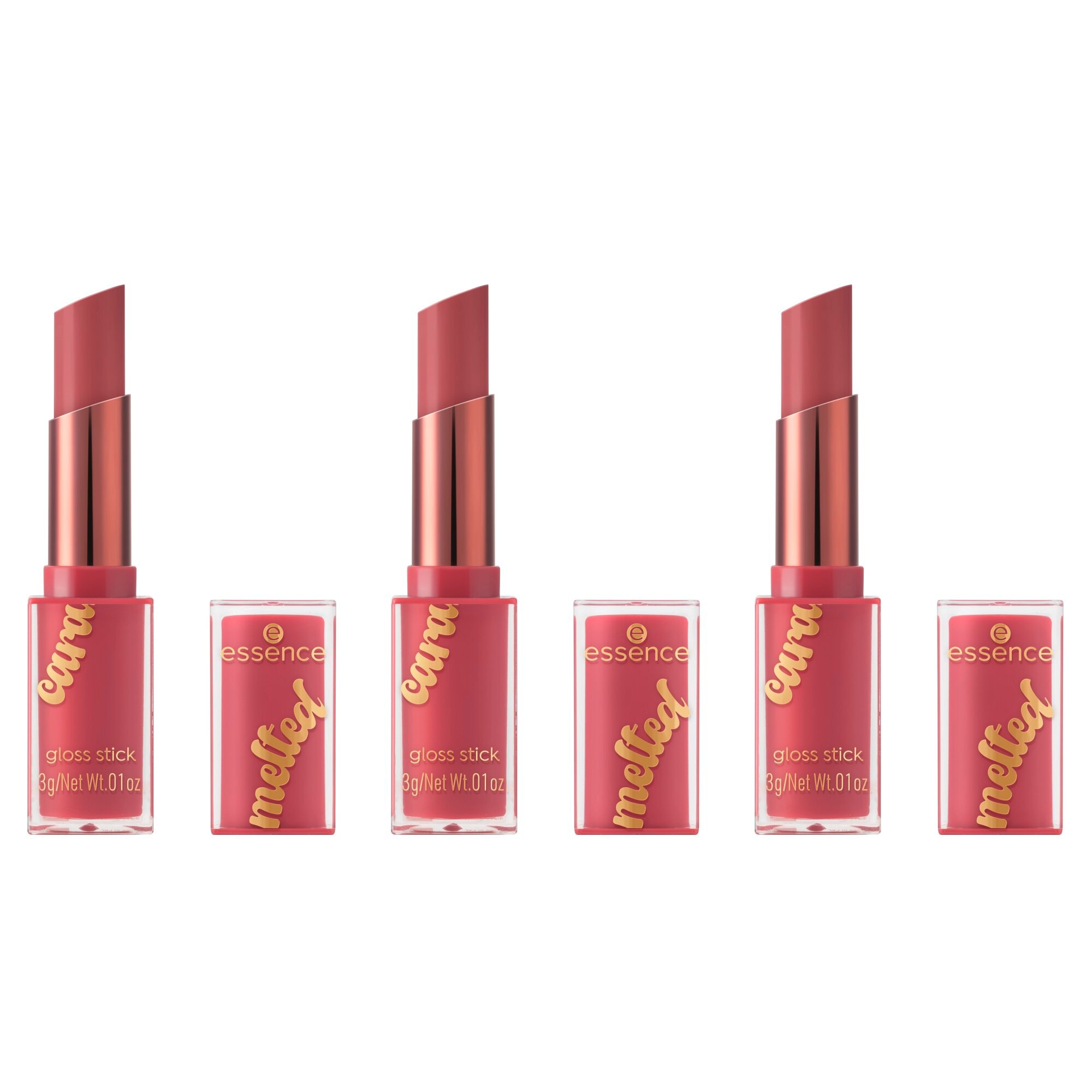 Essence Lippenstift »caramelted gloss stick«
