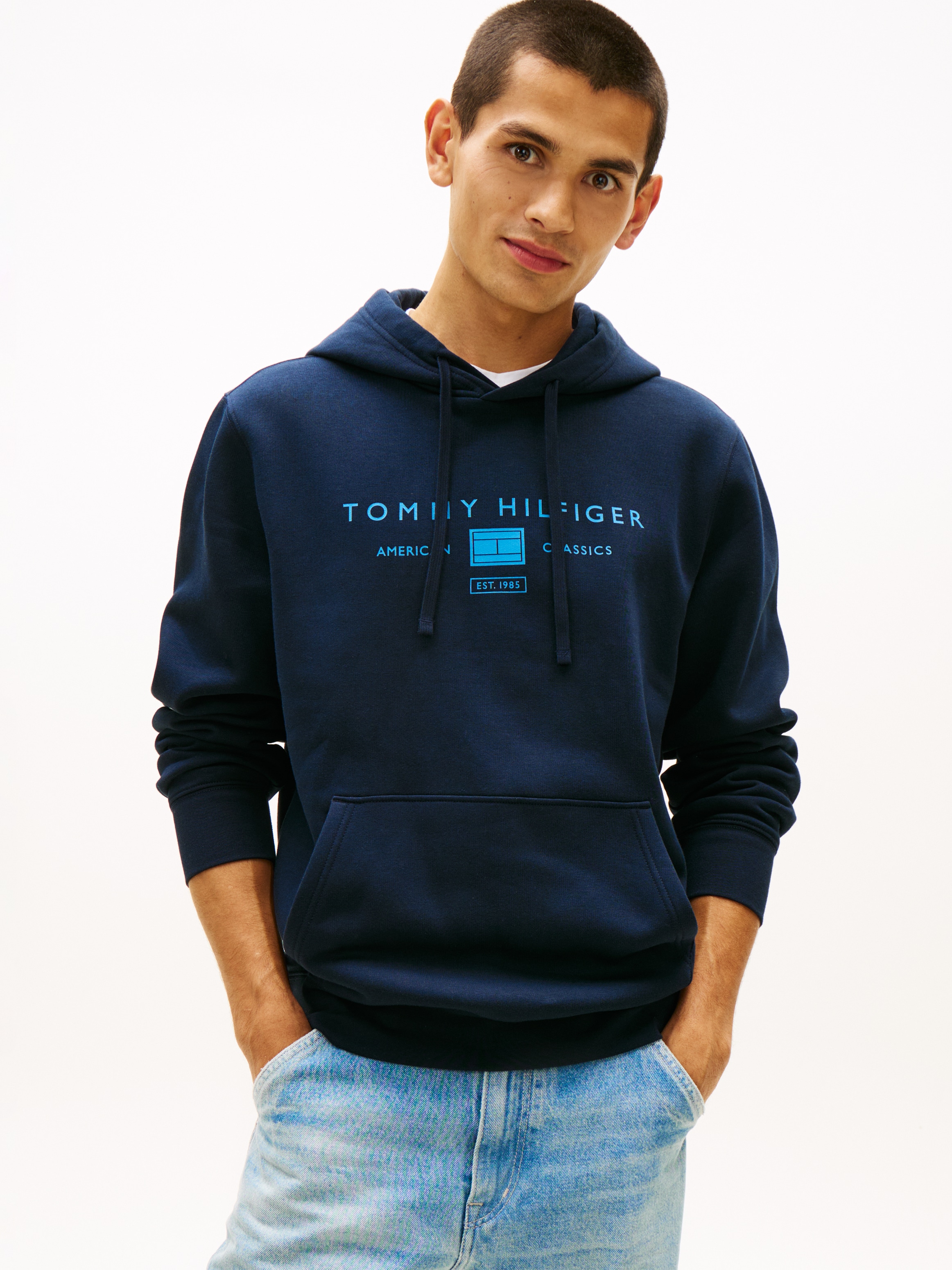 Tommy Hilfiger Hoodie »BRAND LOVE TR MONO STACK«
