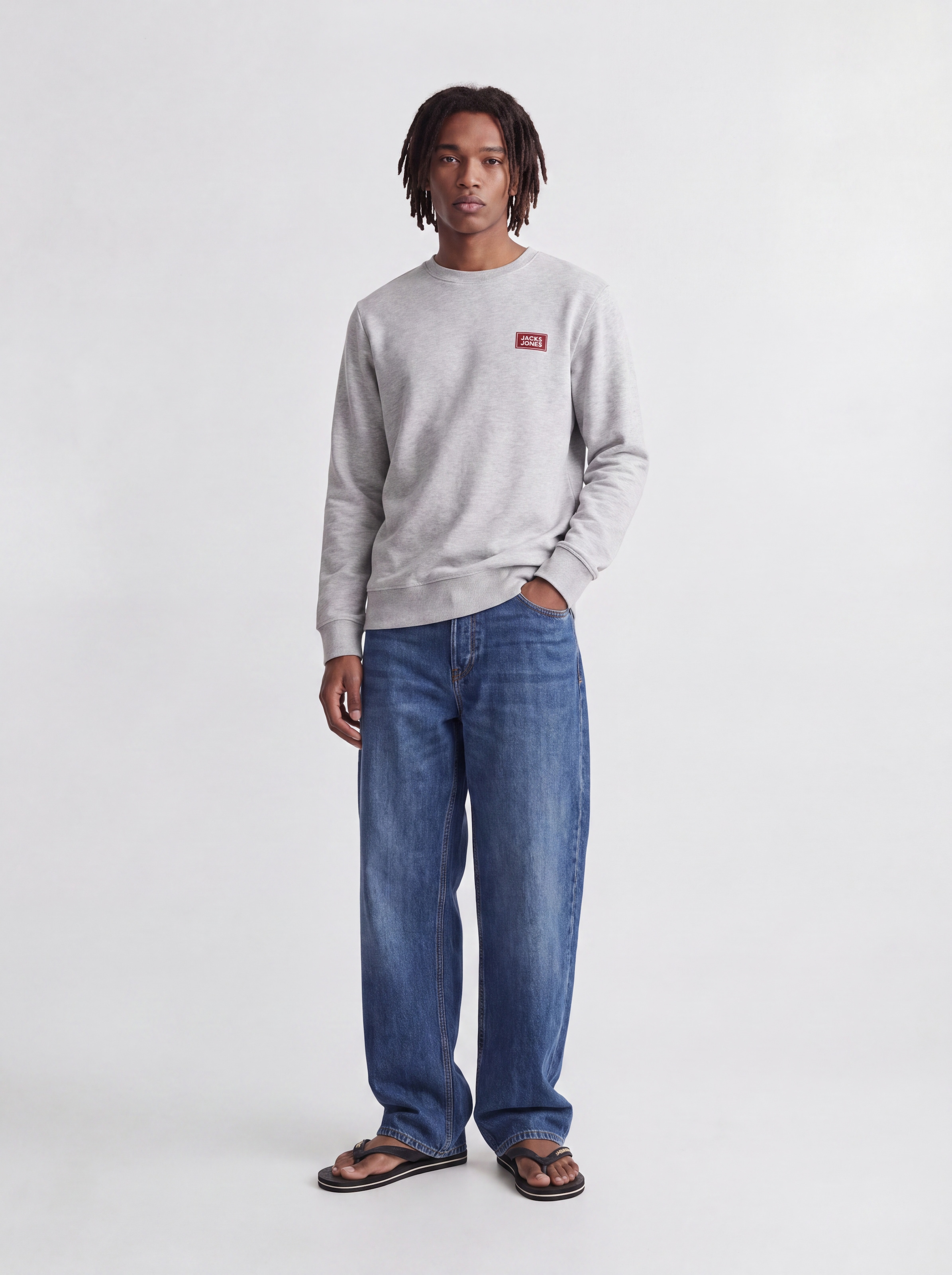 Jack & Jones Sweatshirt »JJRUSH SWEAT CREW NECK 3PK MP«, 3 Baumwollmischung, regular fit
