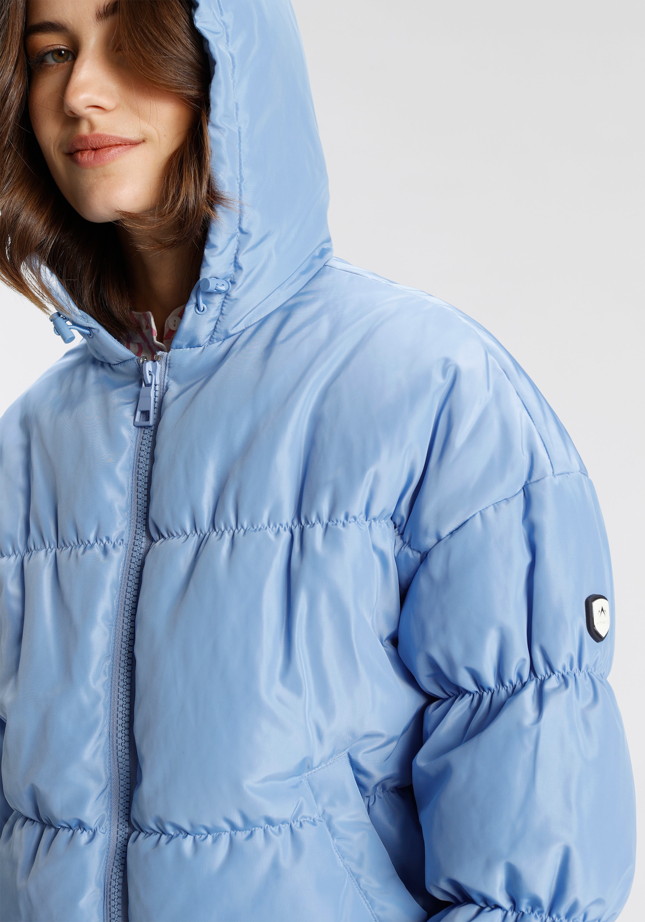 ALPENBLITZ Steppjacke »Gifu«, Kapuze, online mit kaufen in Schnitt Puffer-oversized