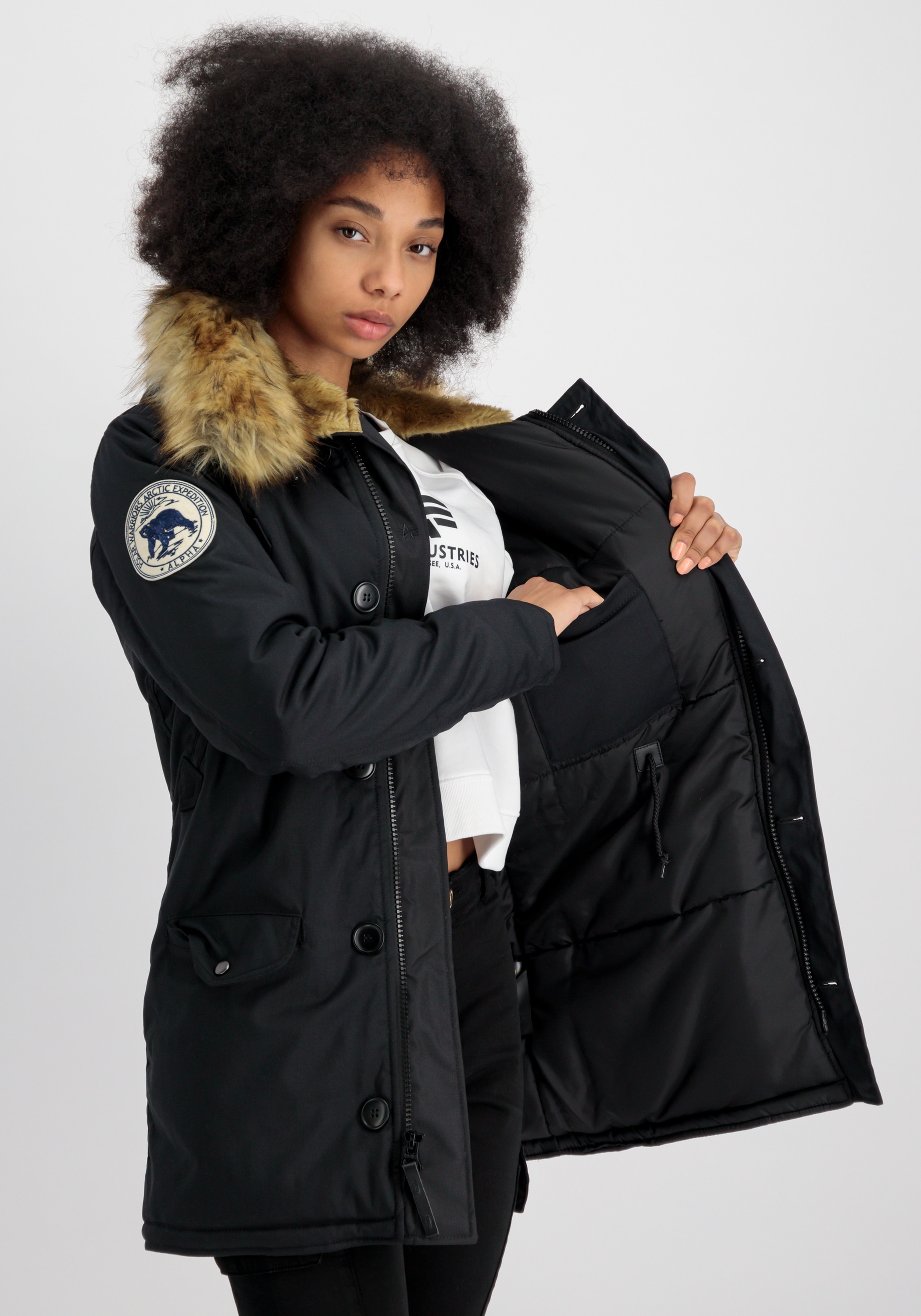 »Alpha Winter Women Wmn« bei online Jacket Jackets Parka Alpha Polar - Winterjacke Industries Industries &