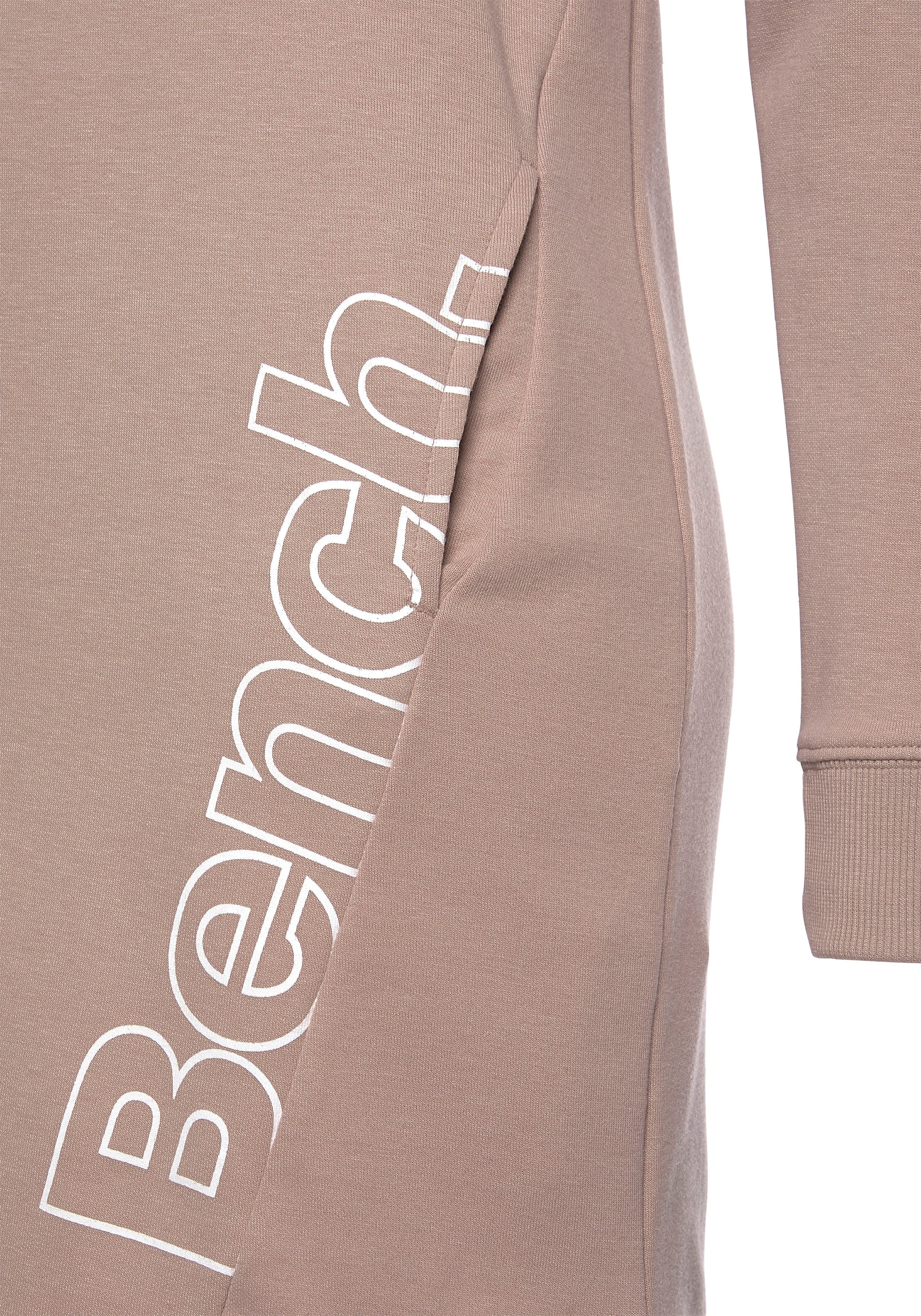 Bench. Sweatkleid, mit Logoprint seitlichem kaufen online