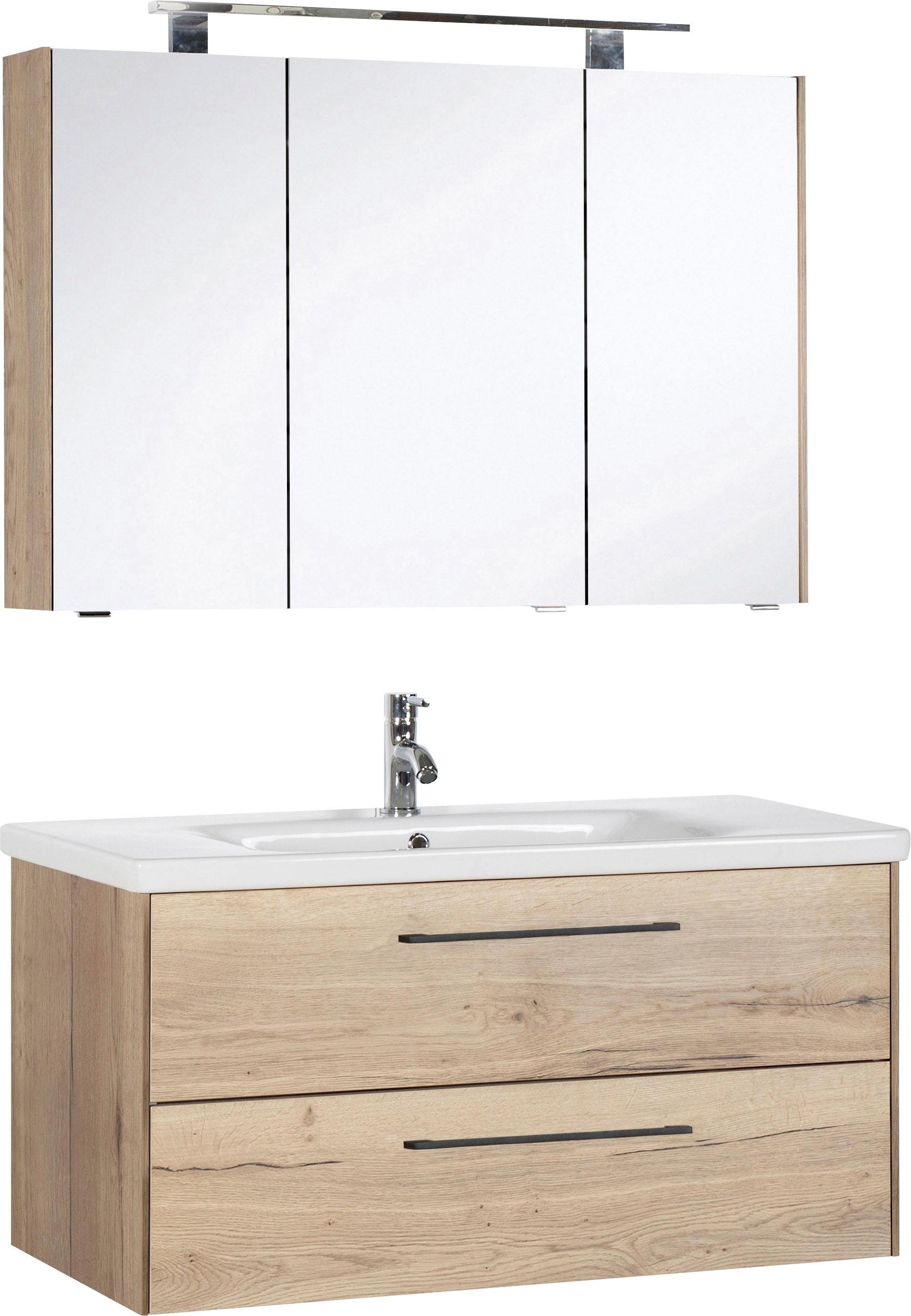 Saphir Badmöbel-Set »3400« Set, 2 Stk. tlg. Breite 100 cm günstig online kaufen