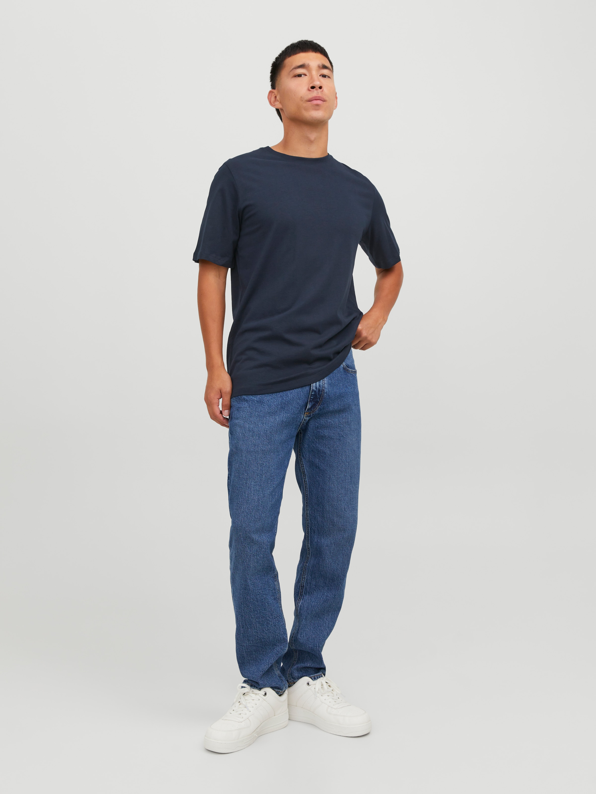 Jack & Jones Rundhalsshirt »JJEORGANIC BASIC TEE SS O-NECK NOOS«