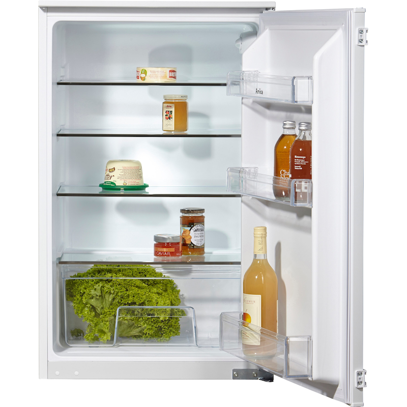 AMICA Einbaukühlschrank »EVKS 16172« 87, 5 cm hoch 54 cm breit 87, 5 cm weiß