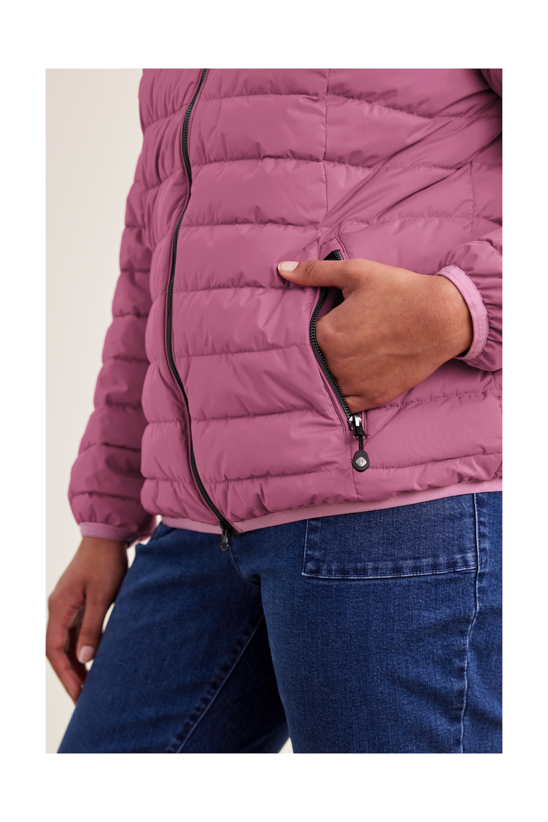 STOY Steppjacke »STS 3 WMN QLTD JCKT«, atmungsaktive, wasserabweisende Damen Steppjacke in großen Größen