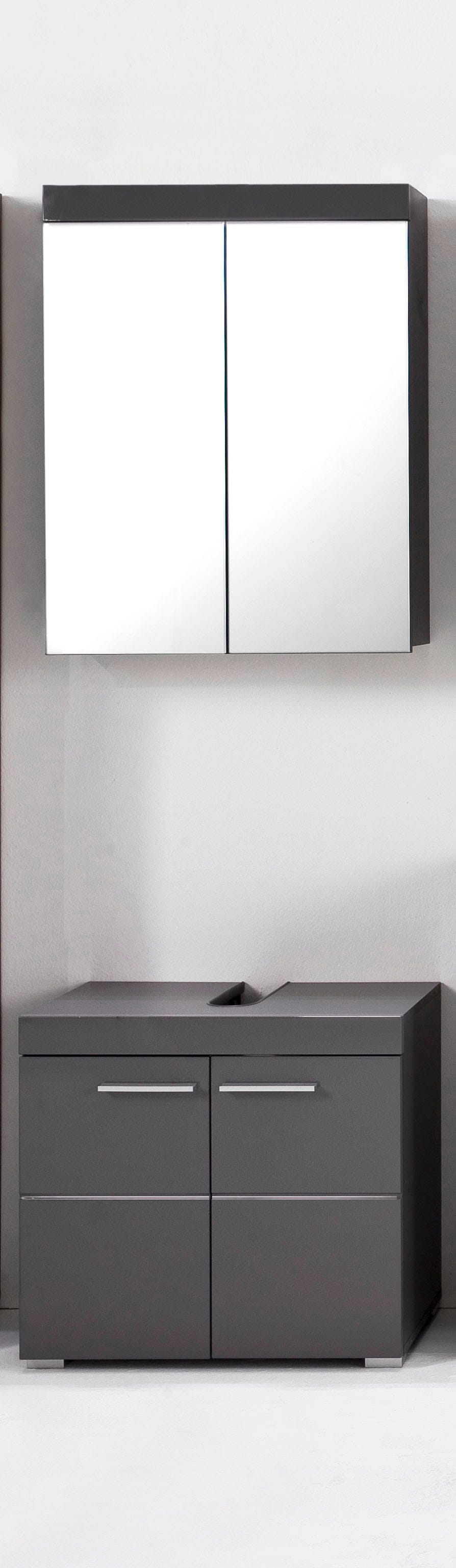 welltime Badmöbel-Set »Avena« 2 Stk. tlg. Set bestehend aus: Spiegelschrank günstig online kaufen