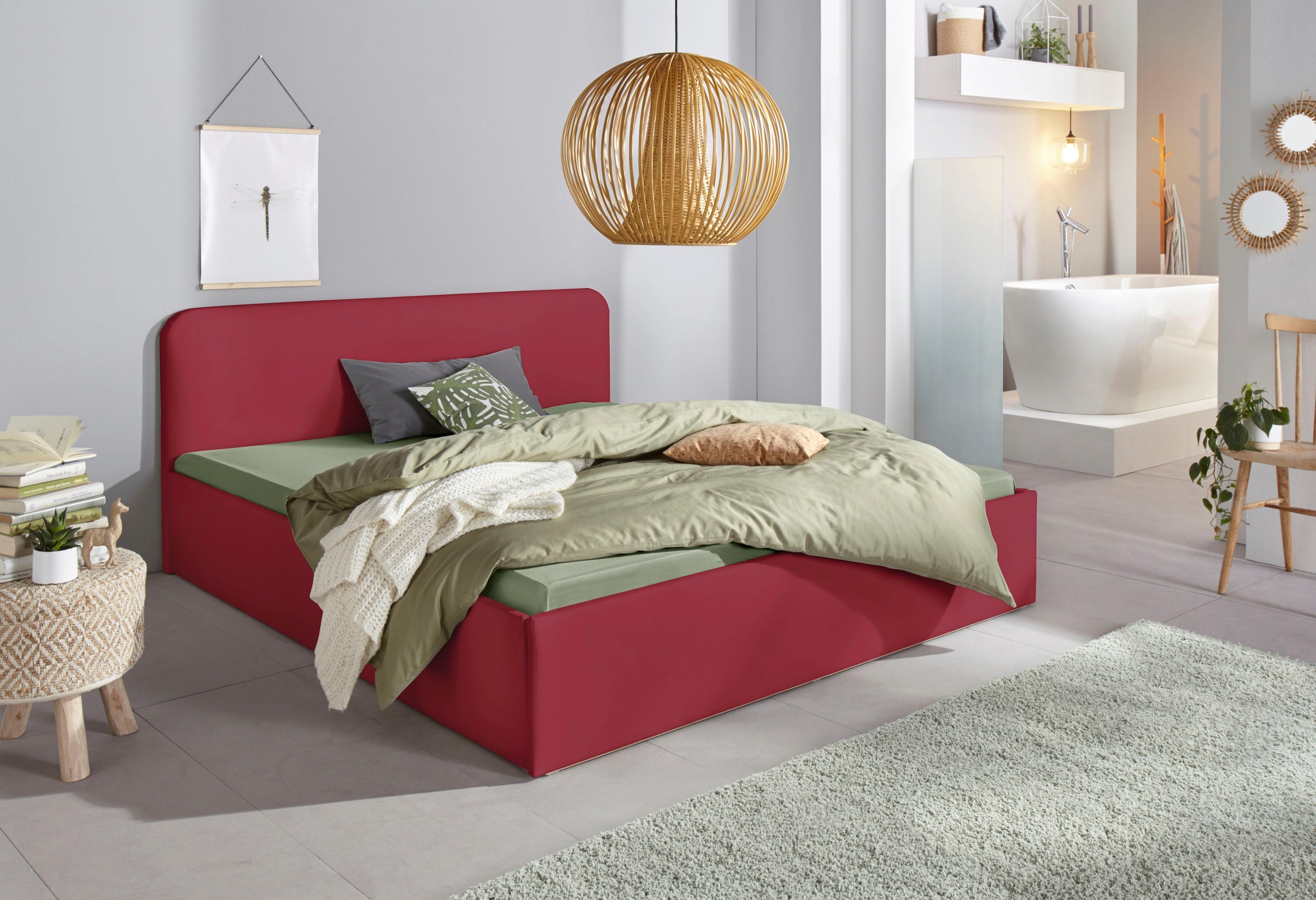 Westfalia Schlafkomfort Polsterbett inkl. Bettkasten bei Ausführung mit Mat günstig online kaufen