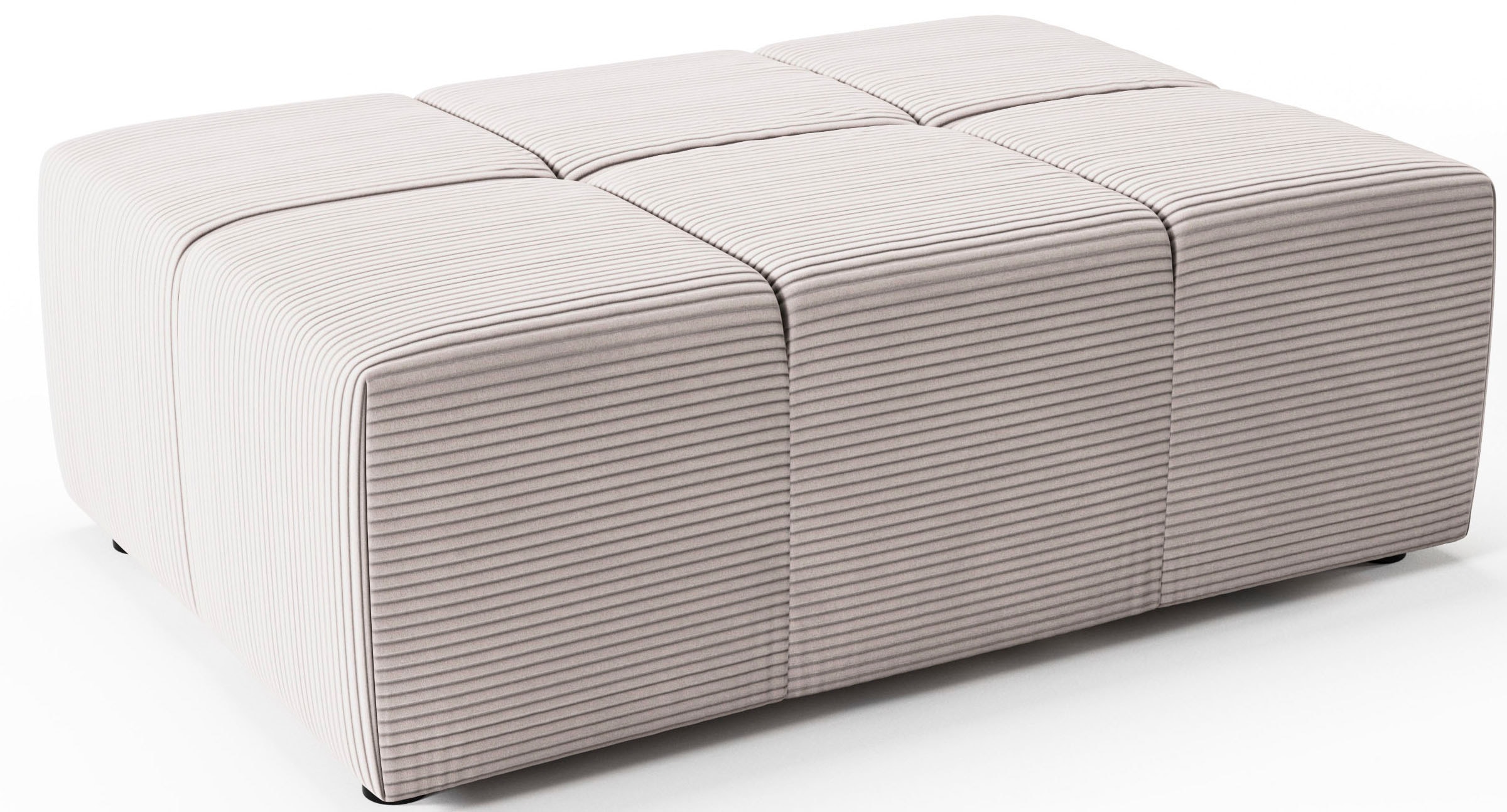 INOSIGN Polsterhocker »Ancona«, passend zur "Ancona"-Polsterserie, auch in Cord + Easy Care