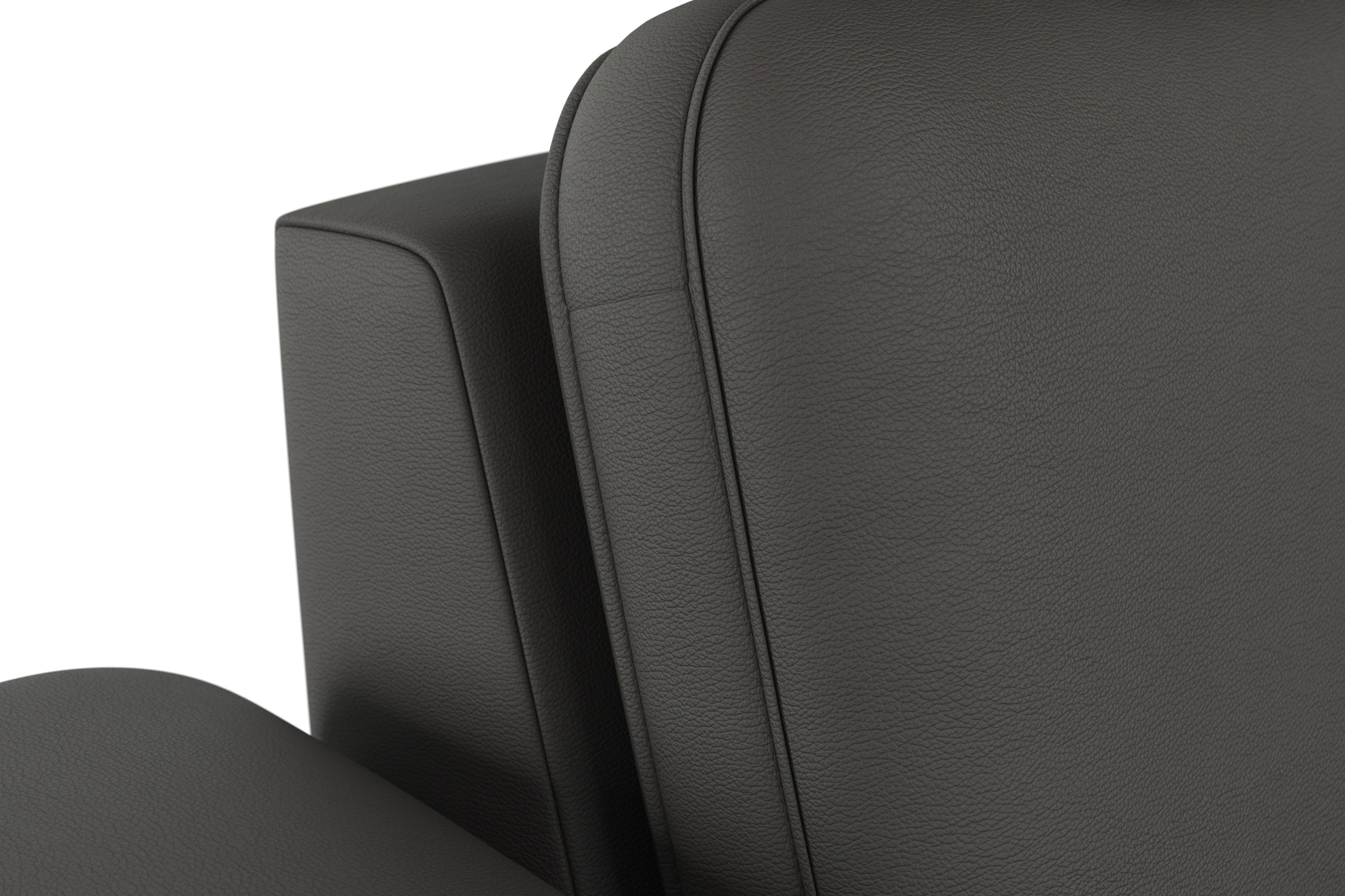 sit&more Wohnlandschaft »Bendigo U-Form«, inklusive Sitztiefenverstellung, Bodenfreiheit 15 cm, in 2 Fußfarben