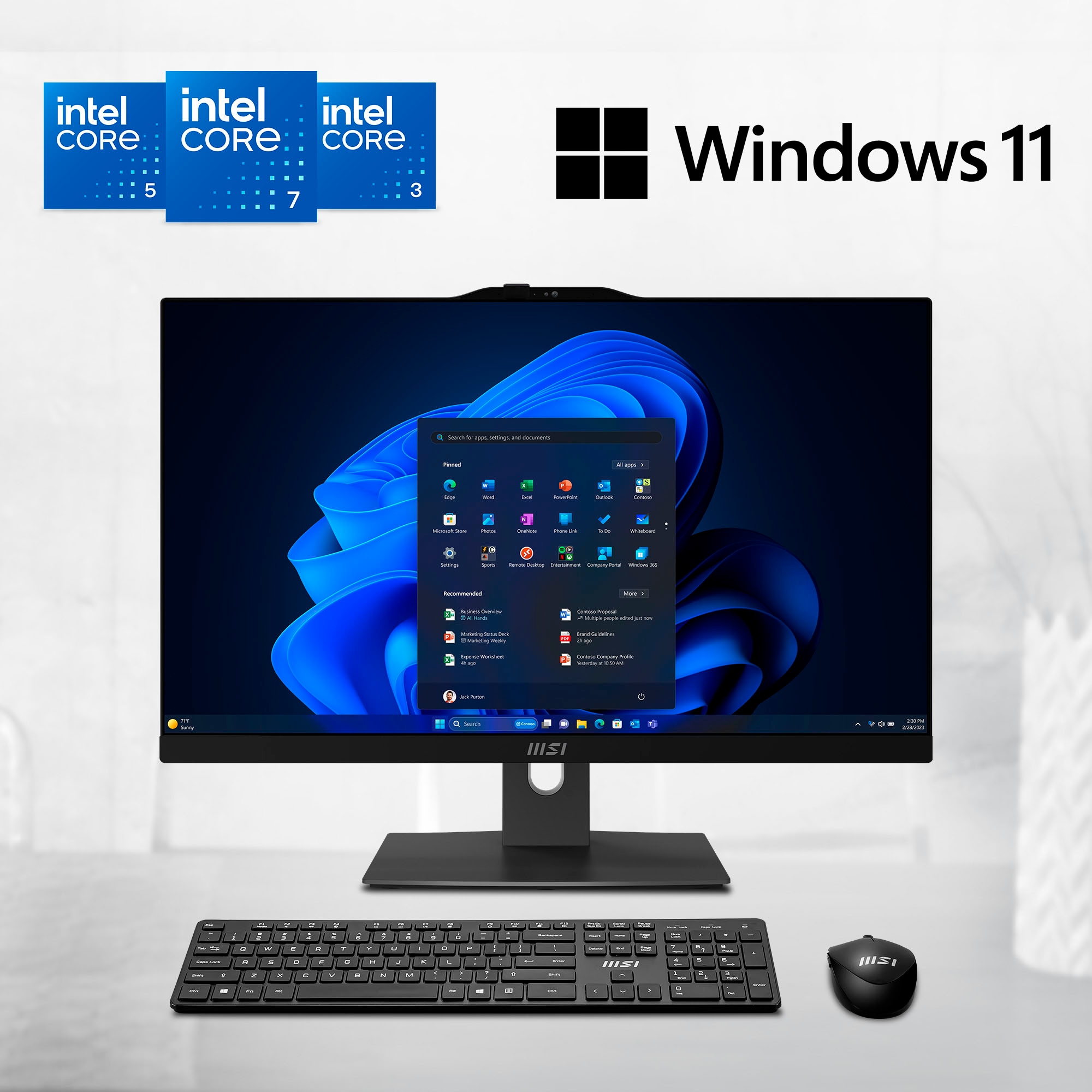 MSI All-in-One PC »Modern AM242P 1M-1868DE«