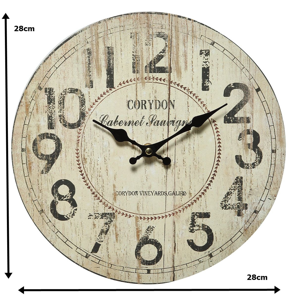 Ambiente Haus Wanduhr »Wanduhr - Corydon - 28 cm«