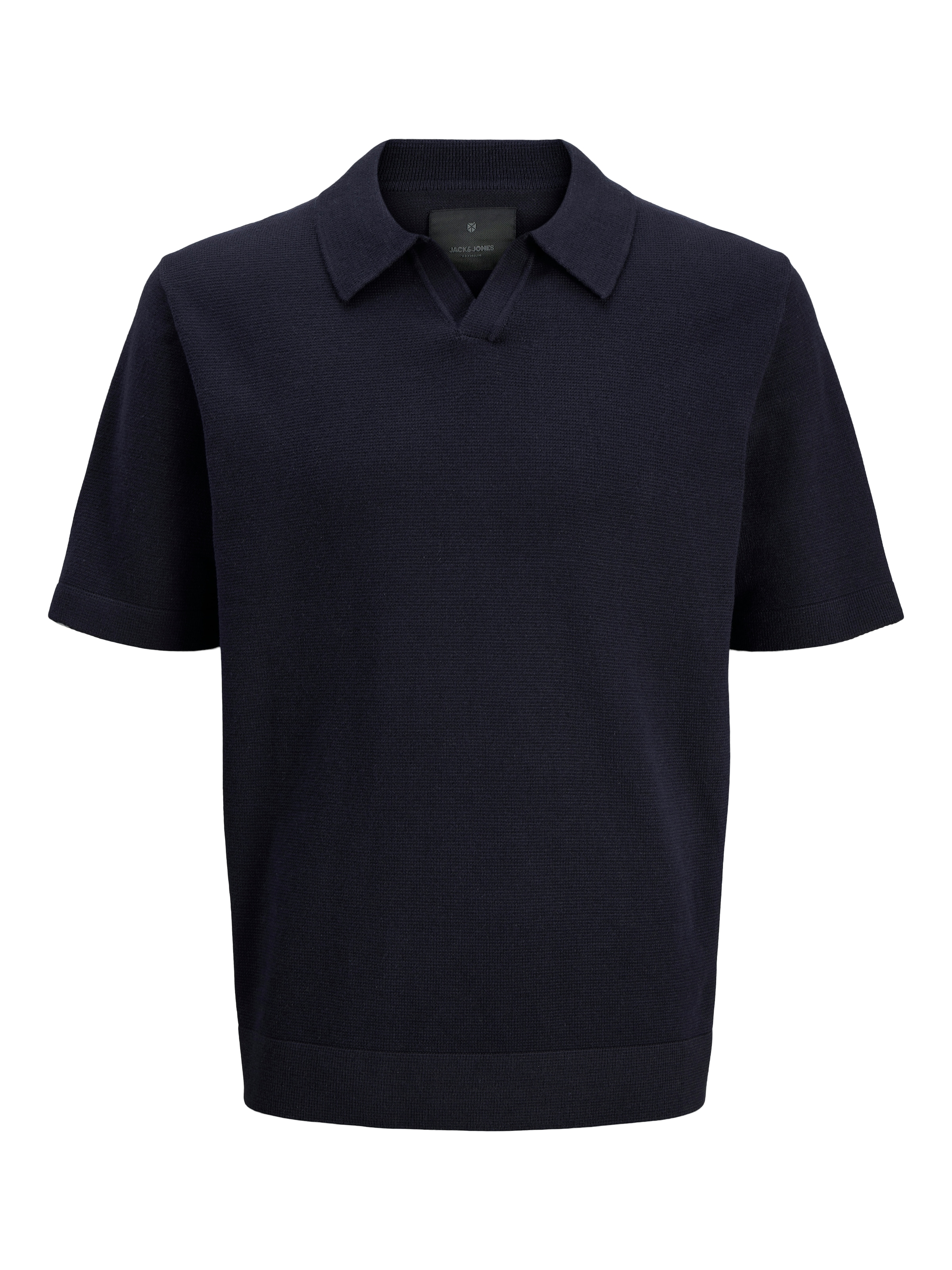 Jack & Jones Polokragenpullover »JPRBLAMILANO SPRING SPLIT NECK SS SN« Baumwollmischung, regular fit
