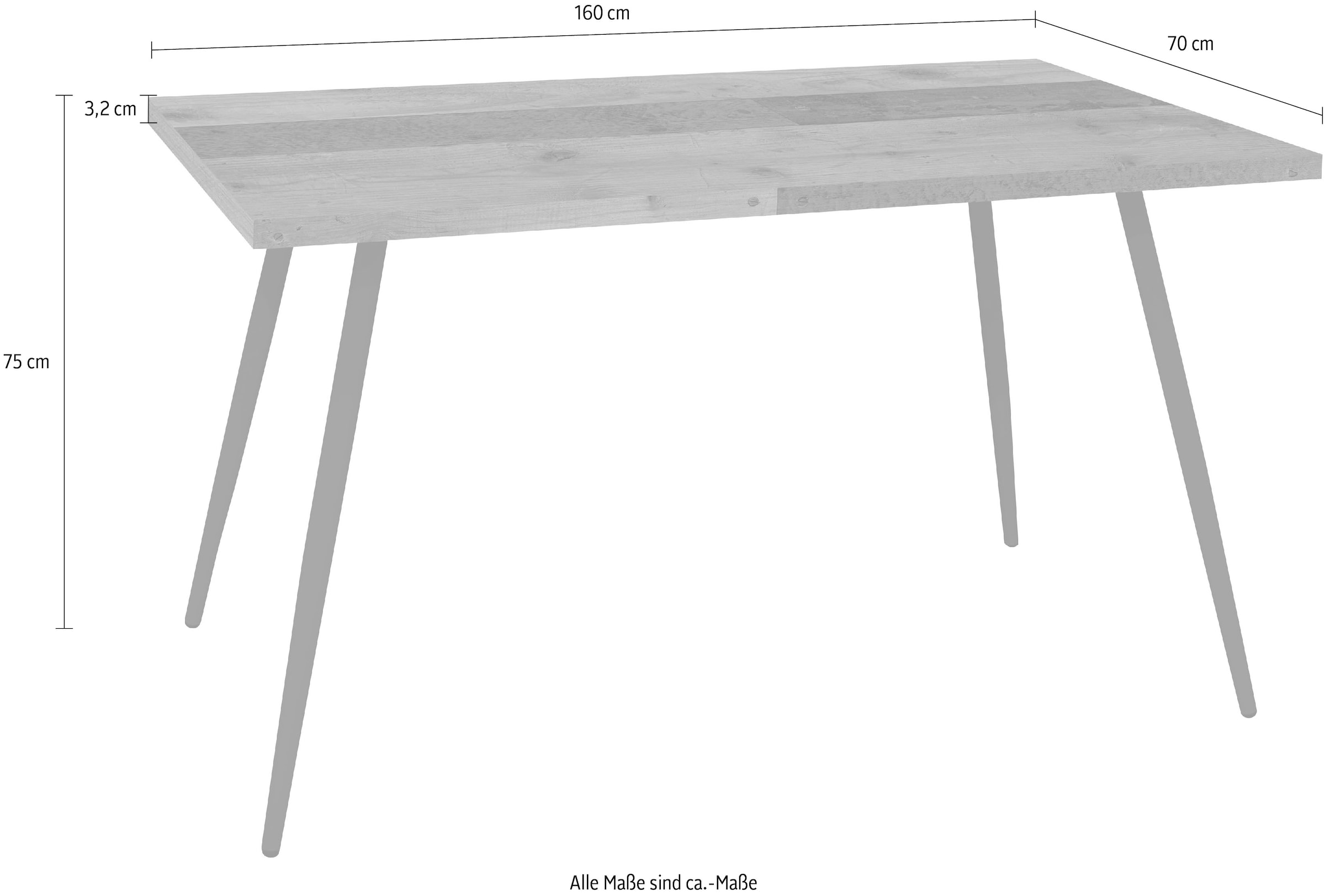 Mäusbacher Schreibtisch »Big System Office«, Breite 160 cm
