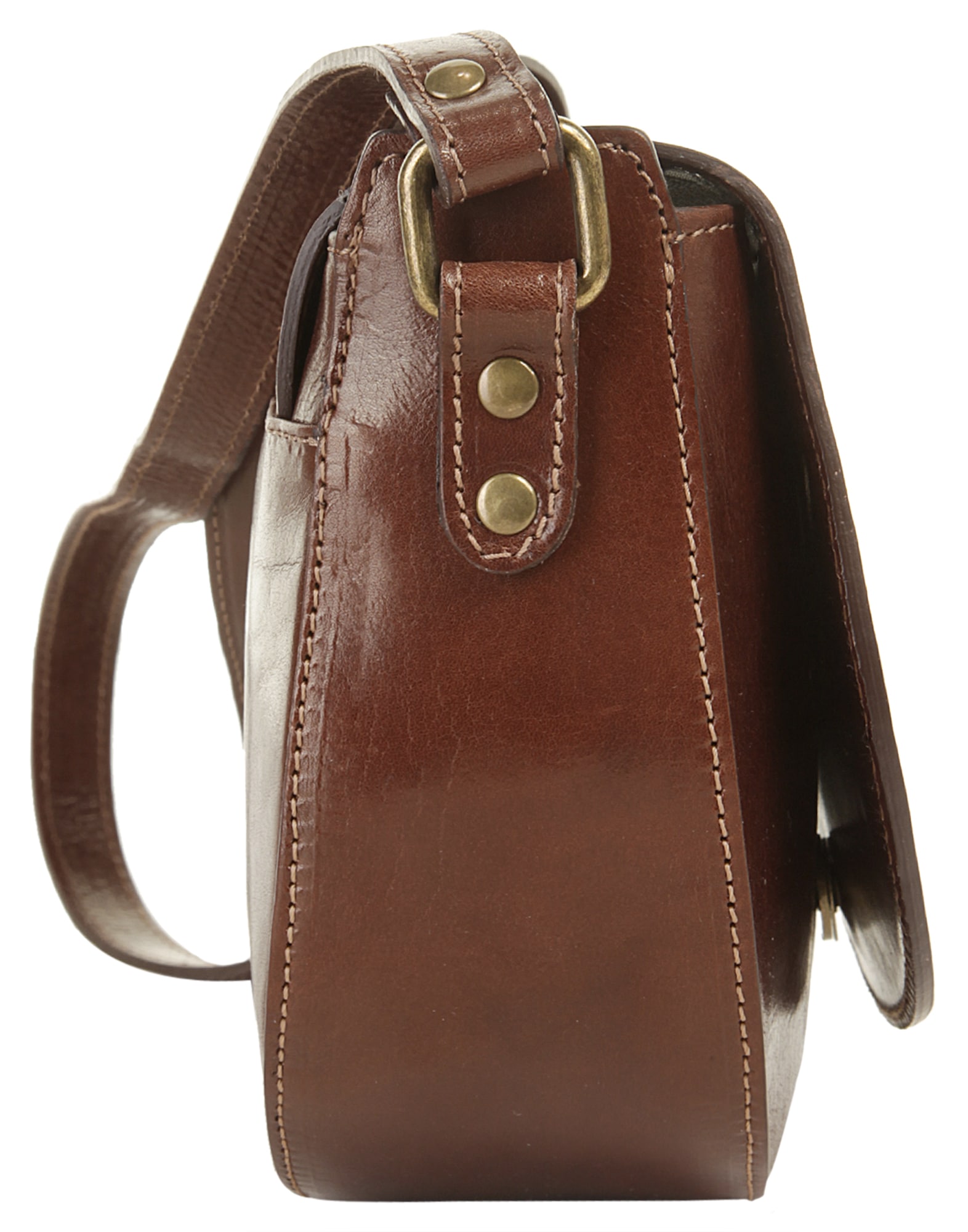 Piké Umhängetasche echt Leder, Made in Italy