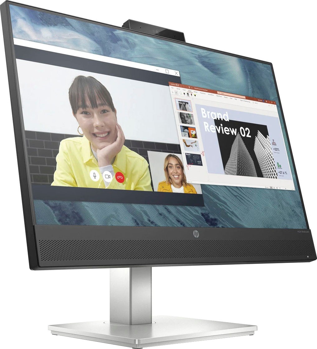 HP LED-Monitor »M24«, 61 cm/24 Zoll, 1920 x 1080 px, Full HD, 5 ms Reaktionszeit, 75 Hz