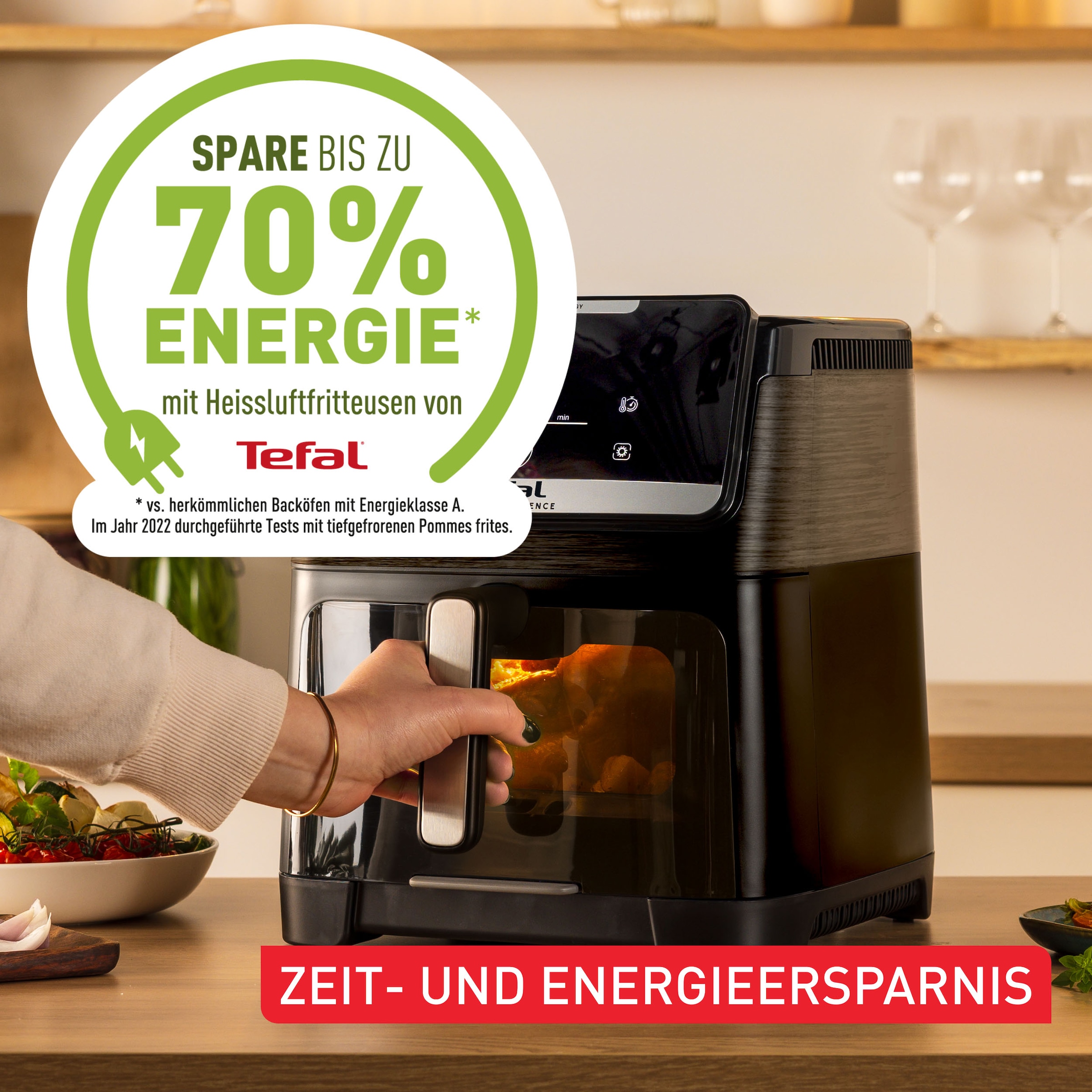 Tefal Heißluftfritteuse »Easy Fry Silence XXL« 1800 W