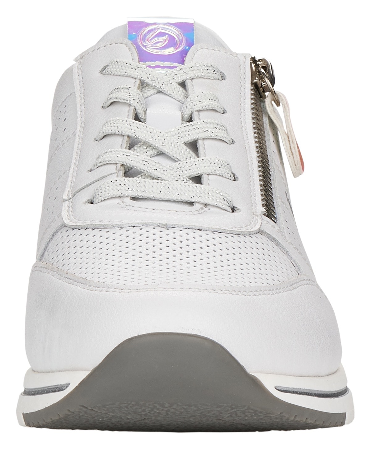 Remonte Keilsneaker, mit seitlichem Reißverschluss, Freizeitschuh, Halbschuh, Schnürschuh