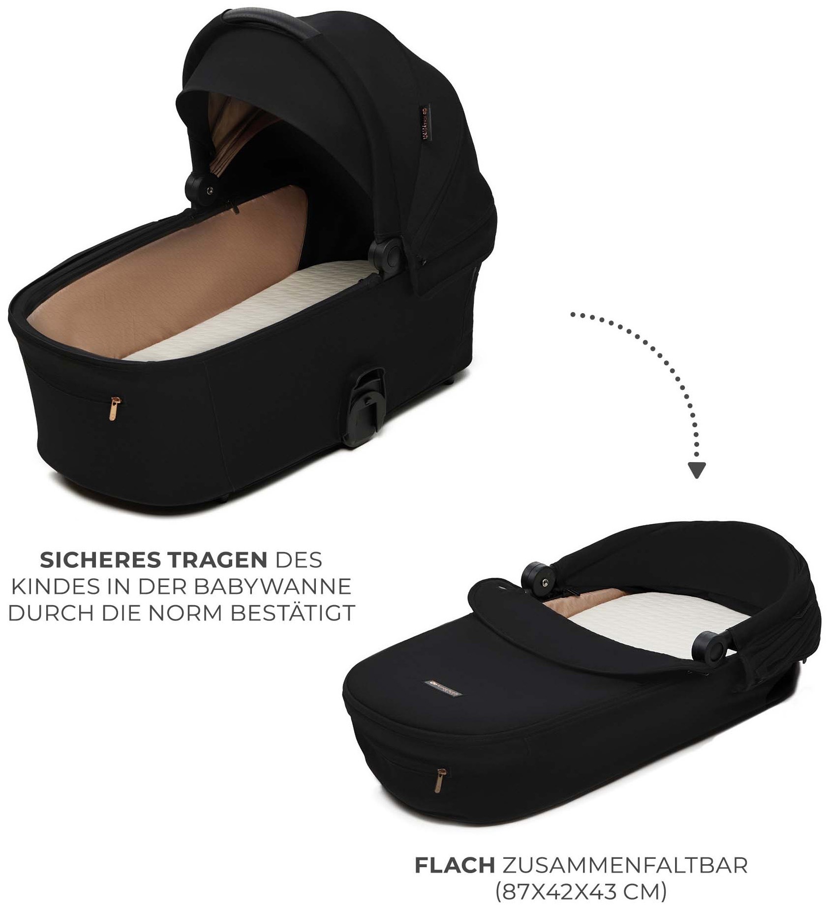 Kinderkraft Kombi-Kinderwagen »NEA 2 2in1« 27 kg