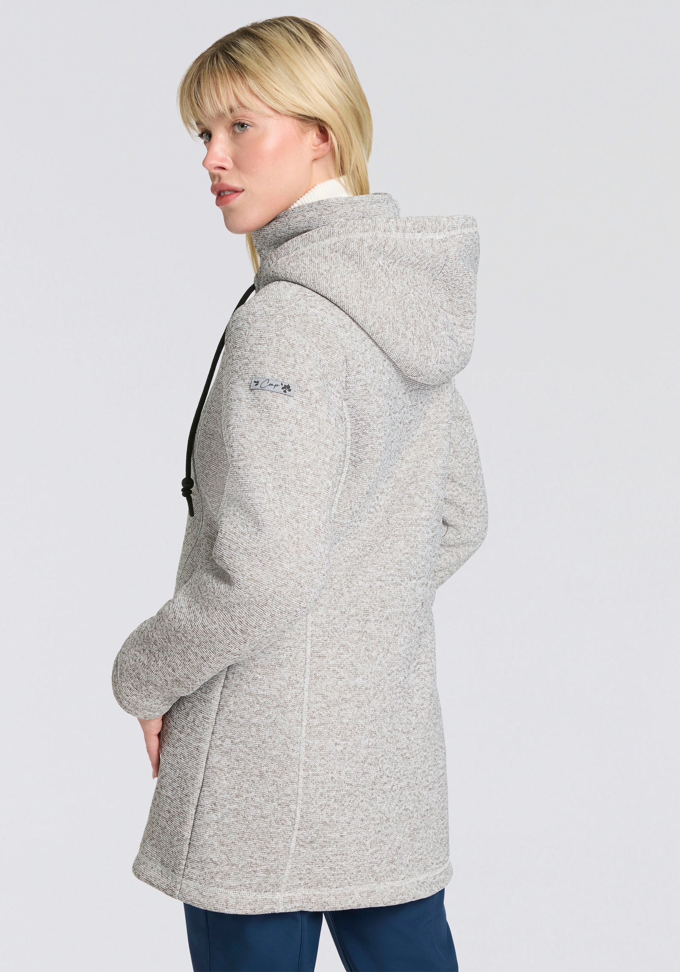 CMP Strickfleecejacke 1 Stk. tlg. mitKapuze