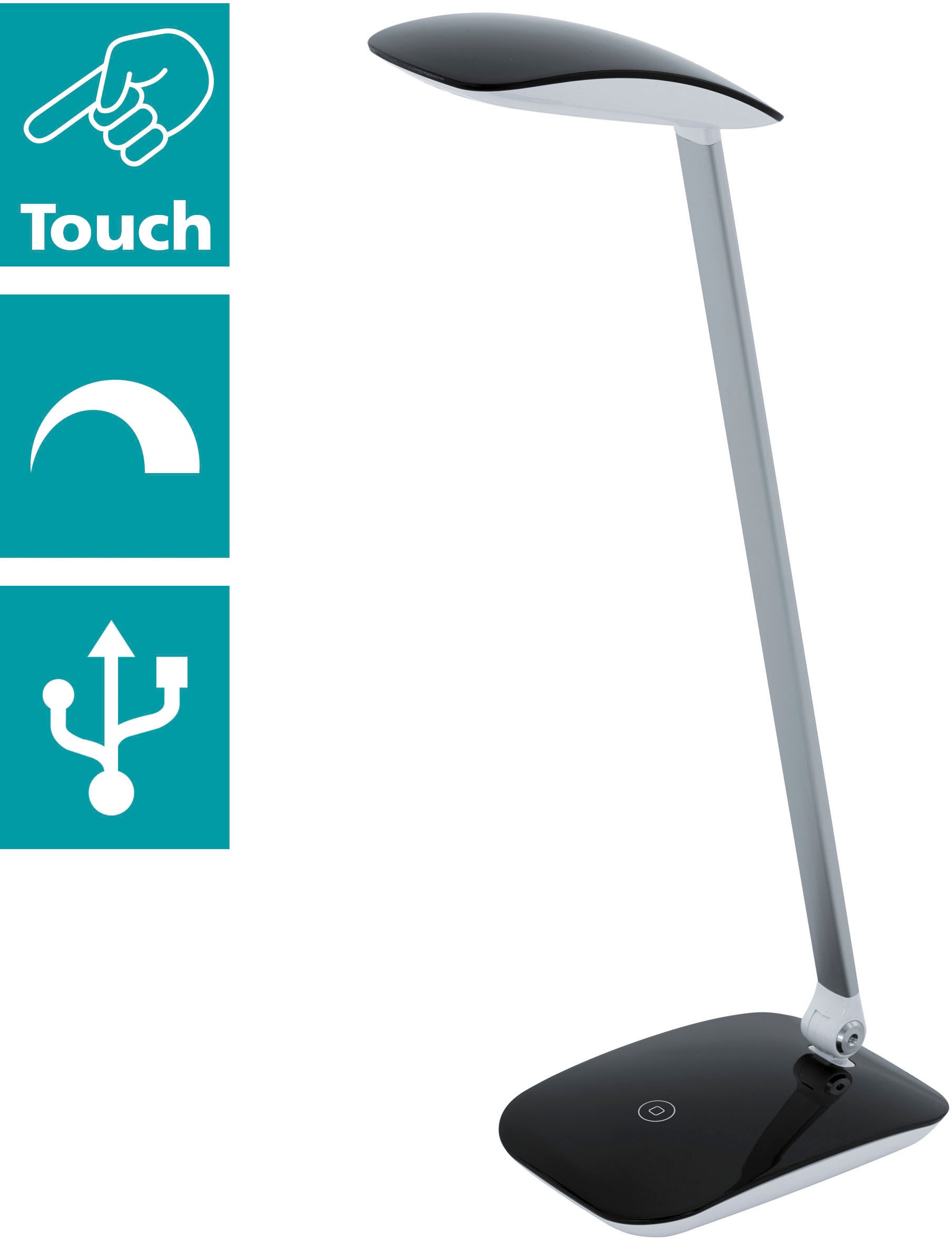 EGLO Schreibtischleuchte »CAJERO«, Leuchtmittel LED-Board   LED fest integr günstig online kaufen