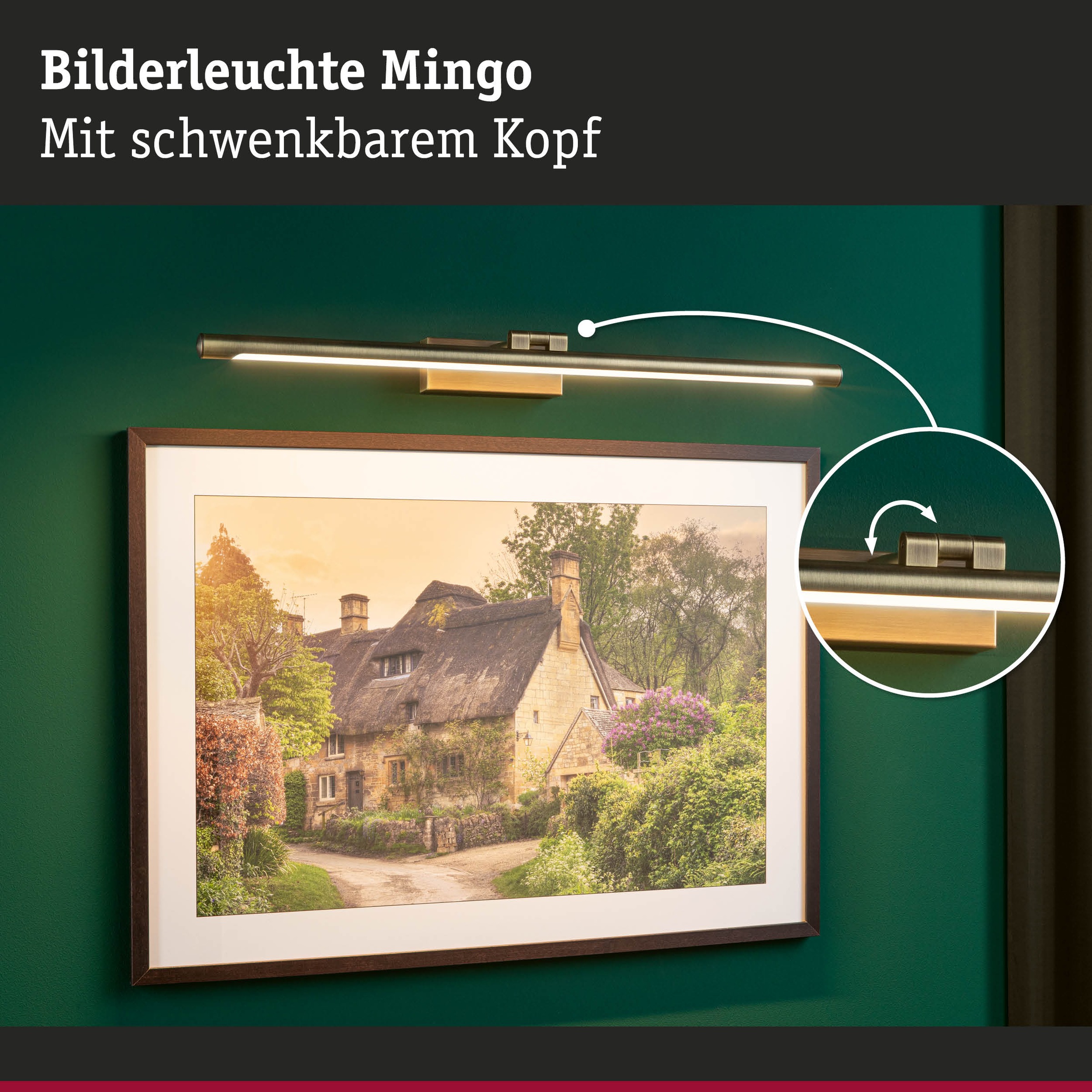 Paulmann LED Bilderleuchte »Mingo 3000K, 230V«, 1 flammig