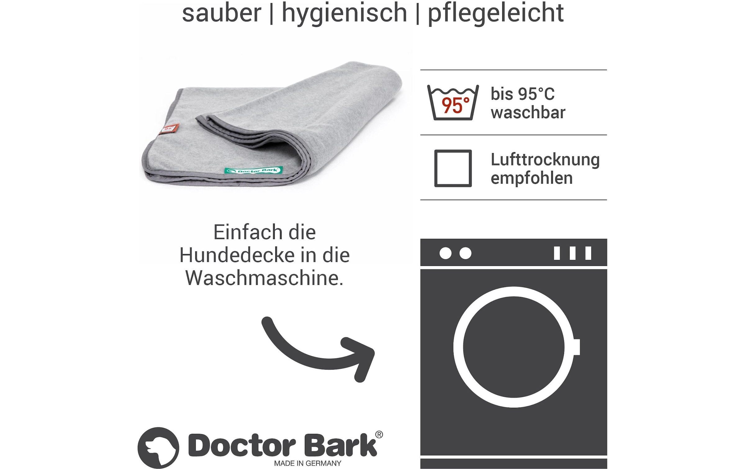 Doctor Bark Tierdecke »Fleece M 100 x 70 cm«