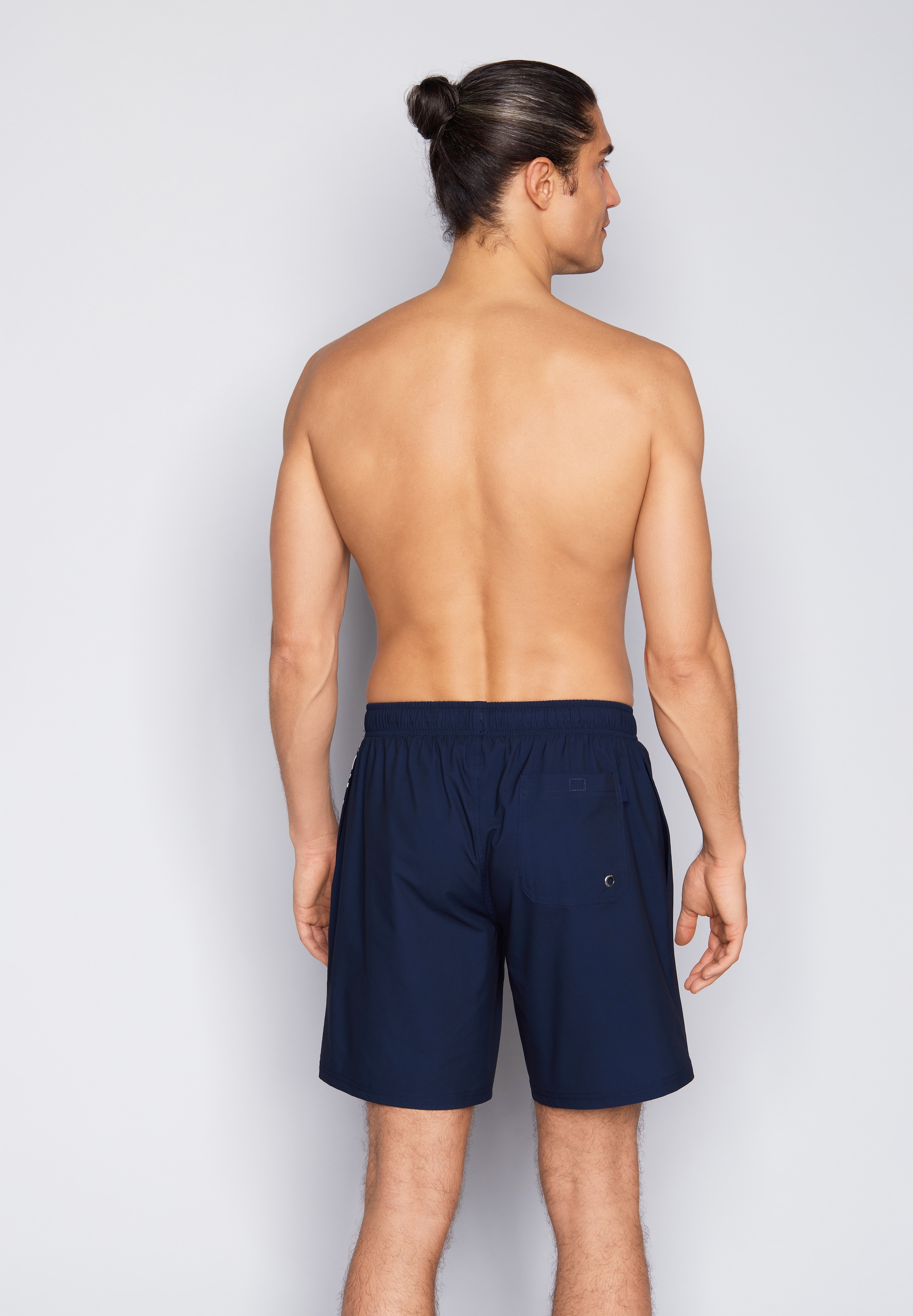 JOOP! Badeshorts »Deco Logo Placement« mit seitlichen Taschen und großem Wording