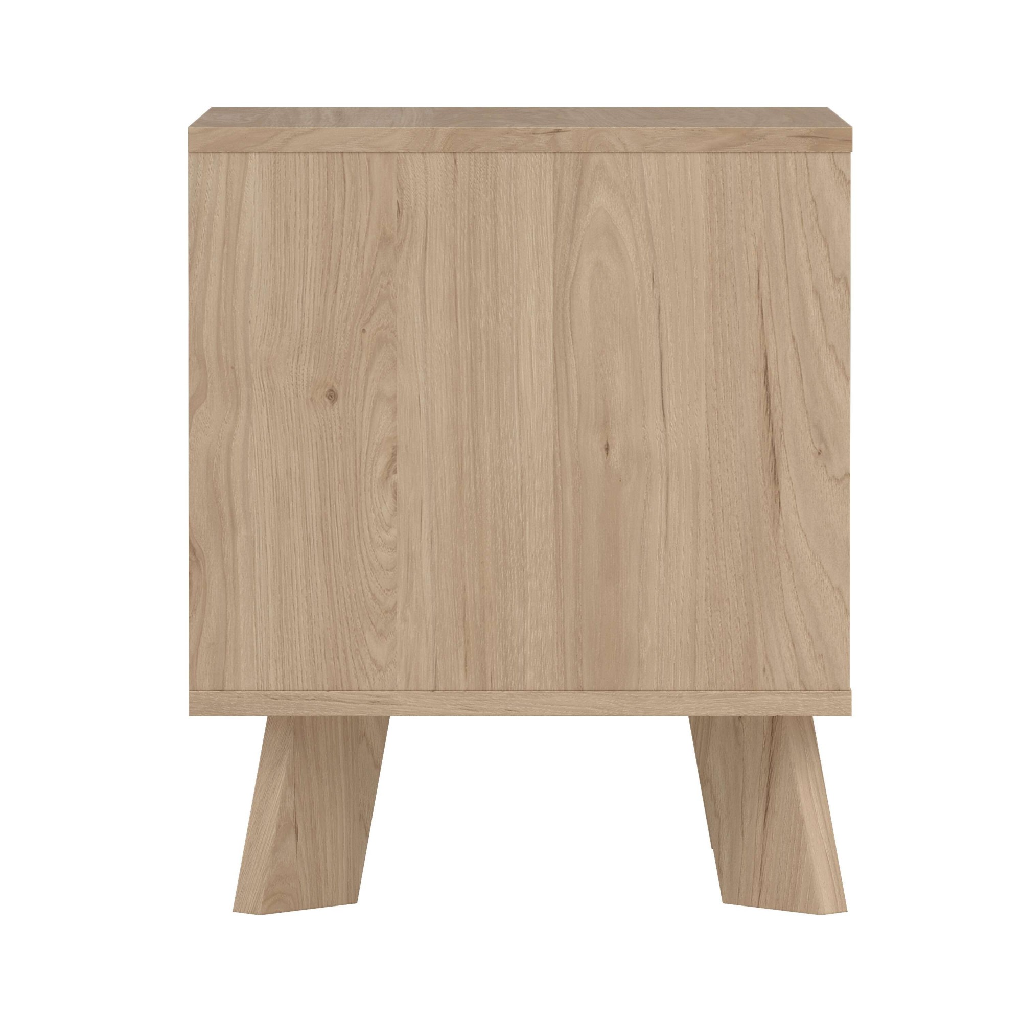 andas Nachtkommode »Ikast, Nachttisch, Nachtschrank, Beistelltisch, Abstelltisch«, 1 Schublade, Eingriffsmulden, Breite 40 cm, Höhe 47 cm