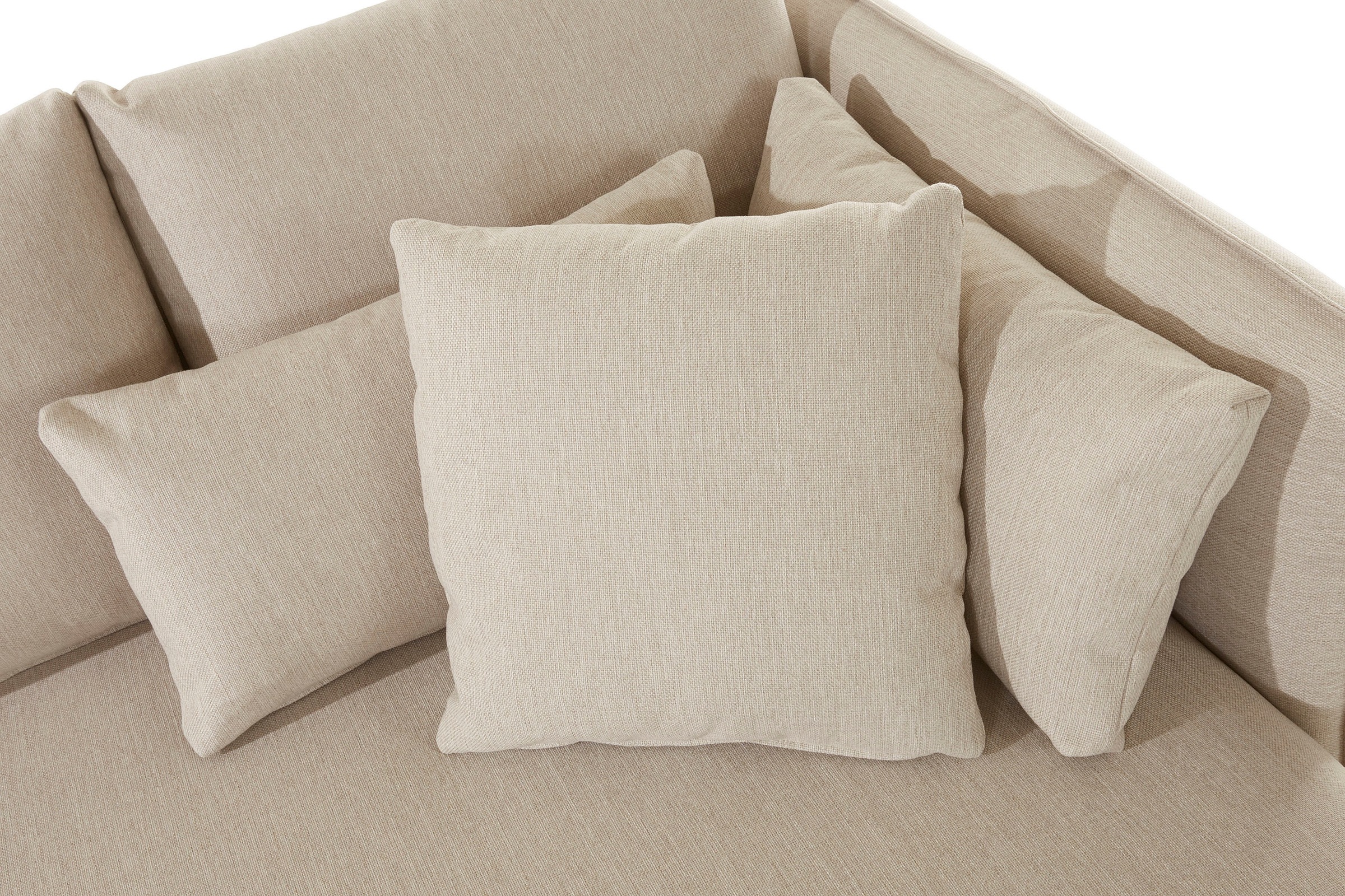 andas Ottomane »Nöre«, kurzes Lounge-Modul - zum Zusammenstellen, Breite 138 cm, Tiefe 128 cm