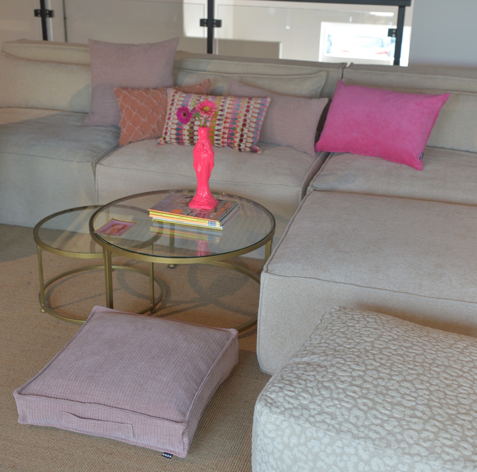 H.O.C.K. Dekokissen »Jonny« Cordkissen inkl. Füllung, 45x45cm, Dekokissen, strukturiert