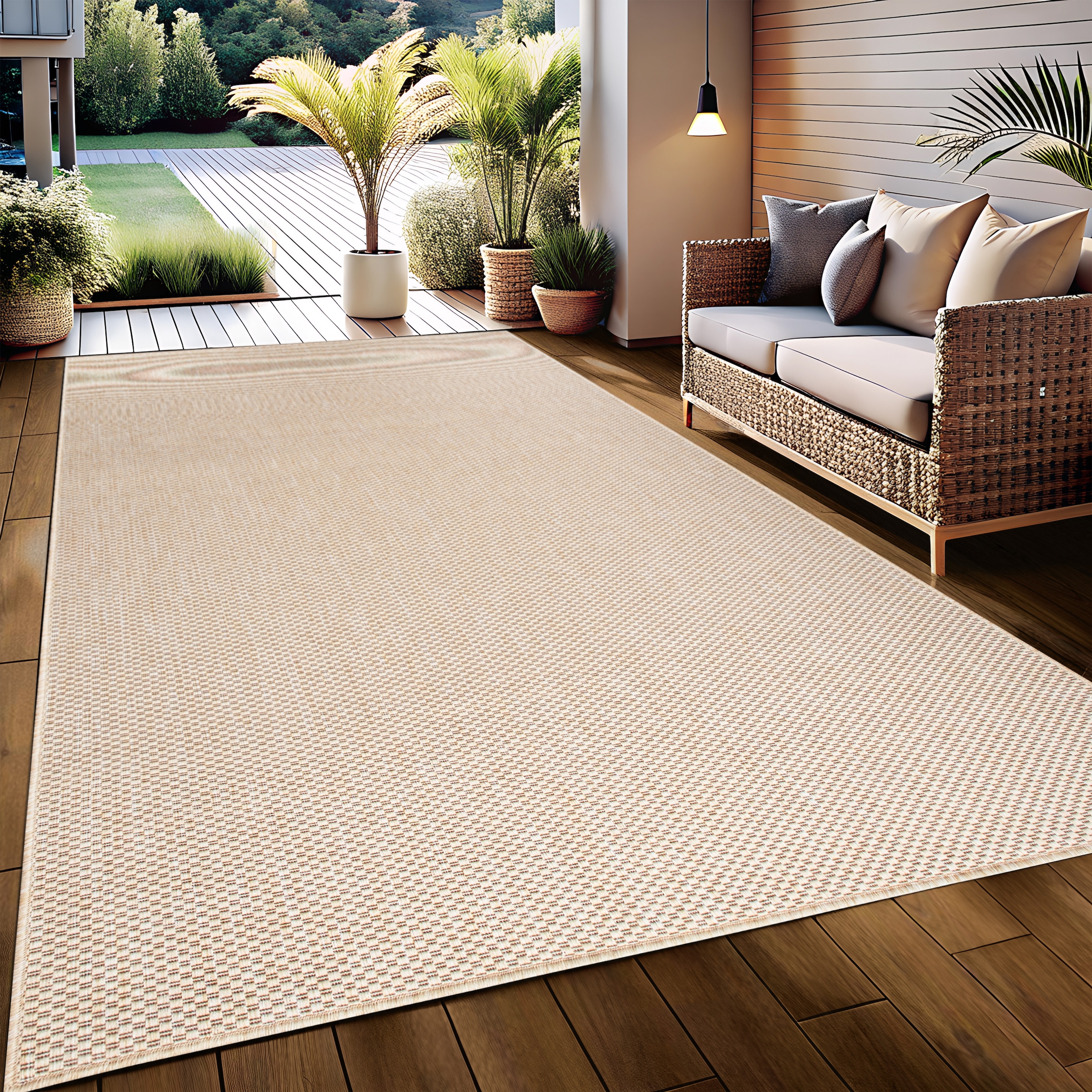my home Teppich »Venedig auch als Läufer erhältlich«, rechteckig, 4 mm Höhe günstig online kaufen