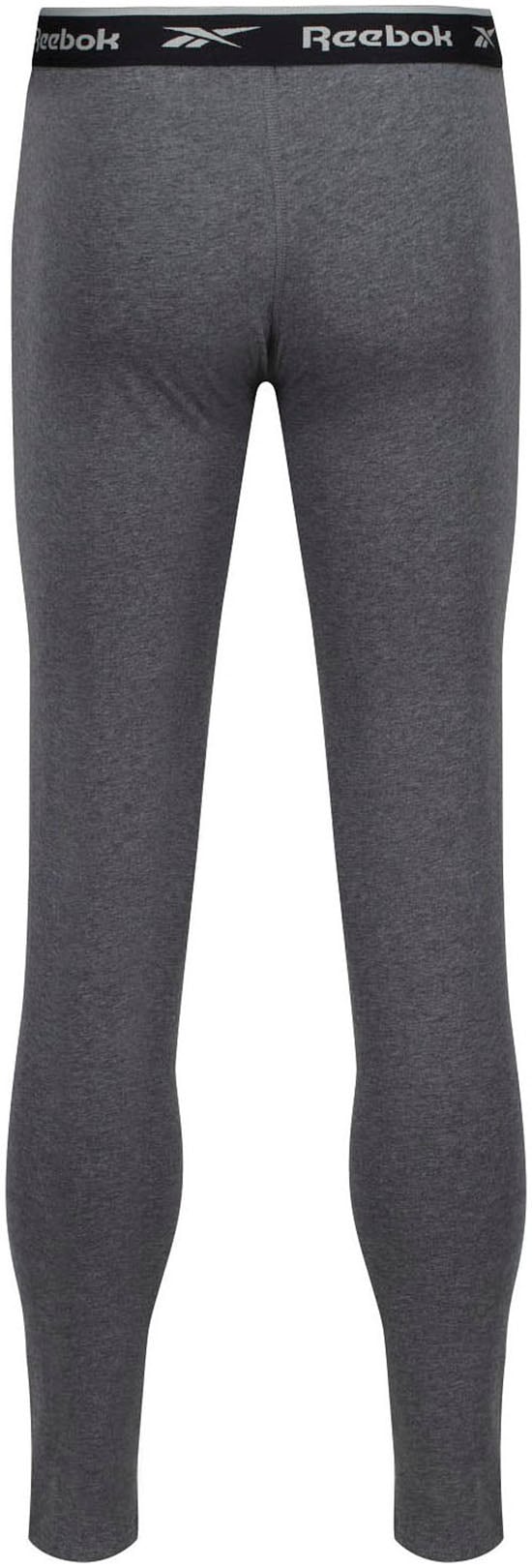 Reebok Lange Unterhose »JOHNY« basic, lang, atmungsaktiv, mit Logo, breiter Bund, Baumwollmix